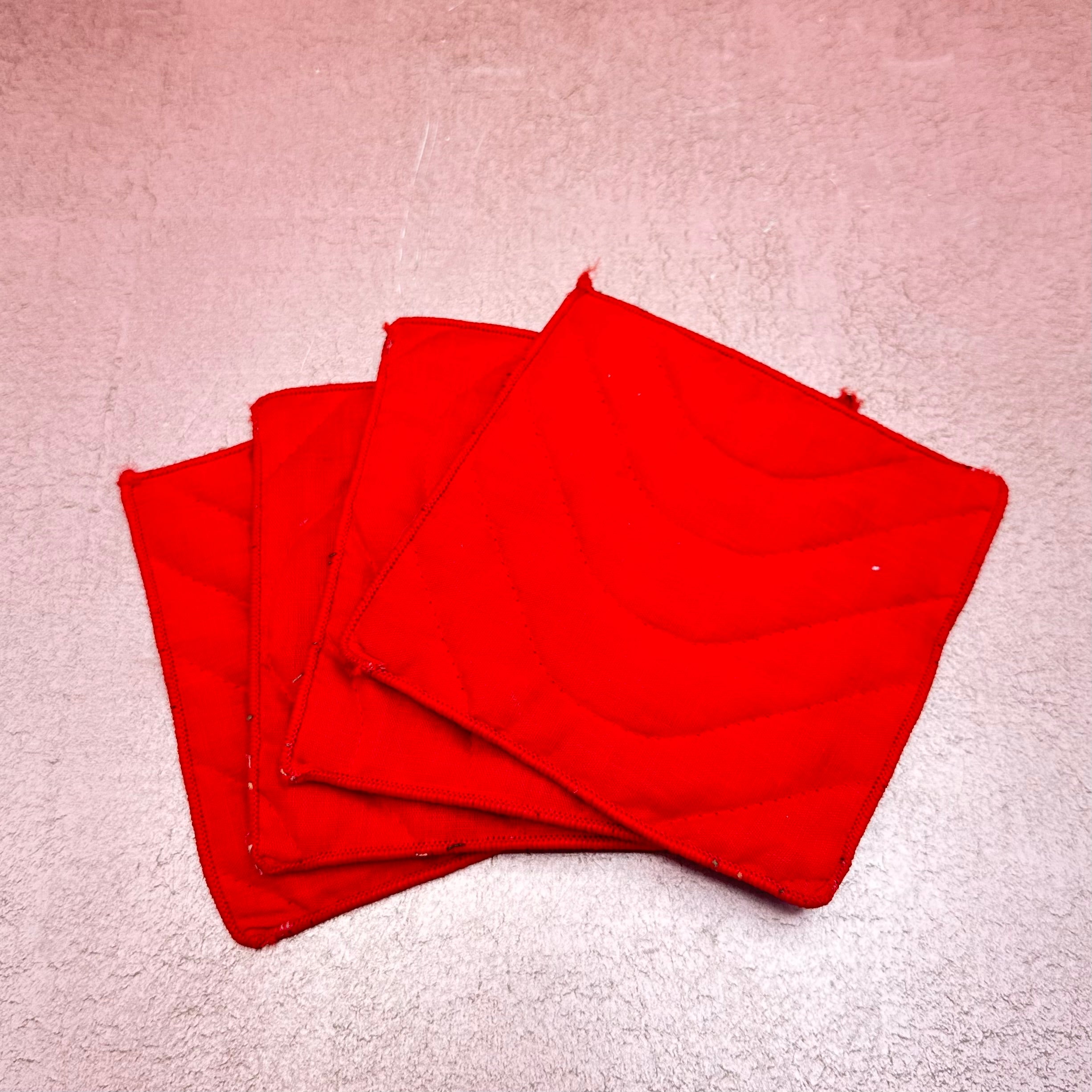 Quilted Paisley Holiday Coasters