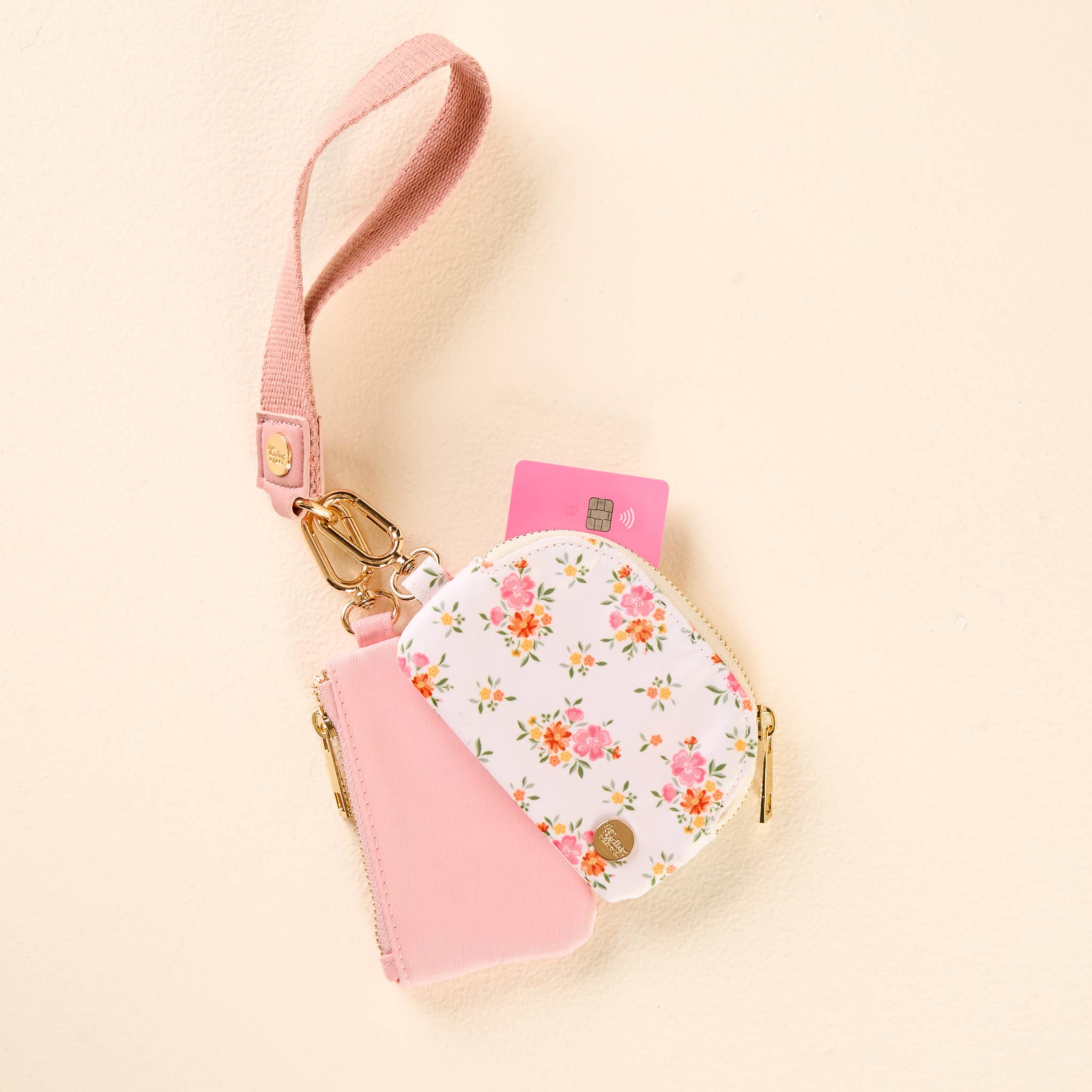 Dynamic Duo Pouch Wristlet-Endless Daydream