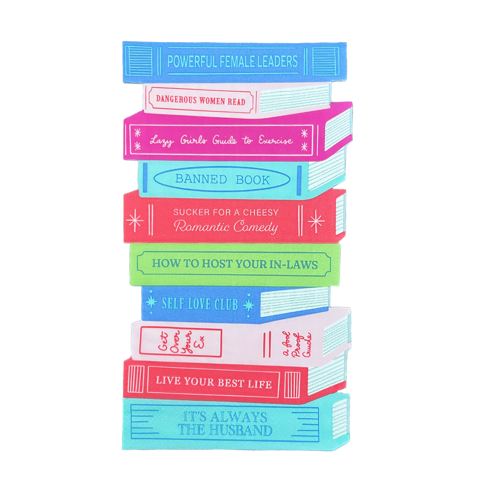 Book Stack Guest Napkins