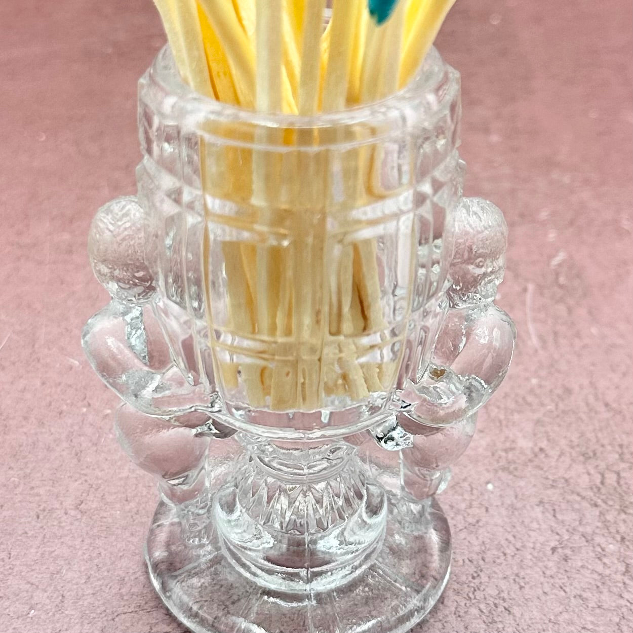 Cherub Pedestal Bowl Matchstriker