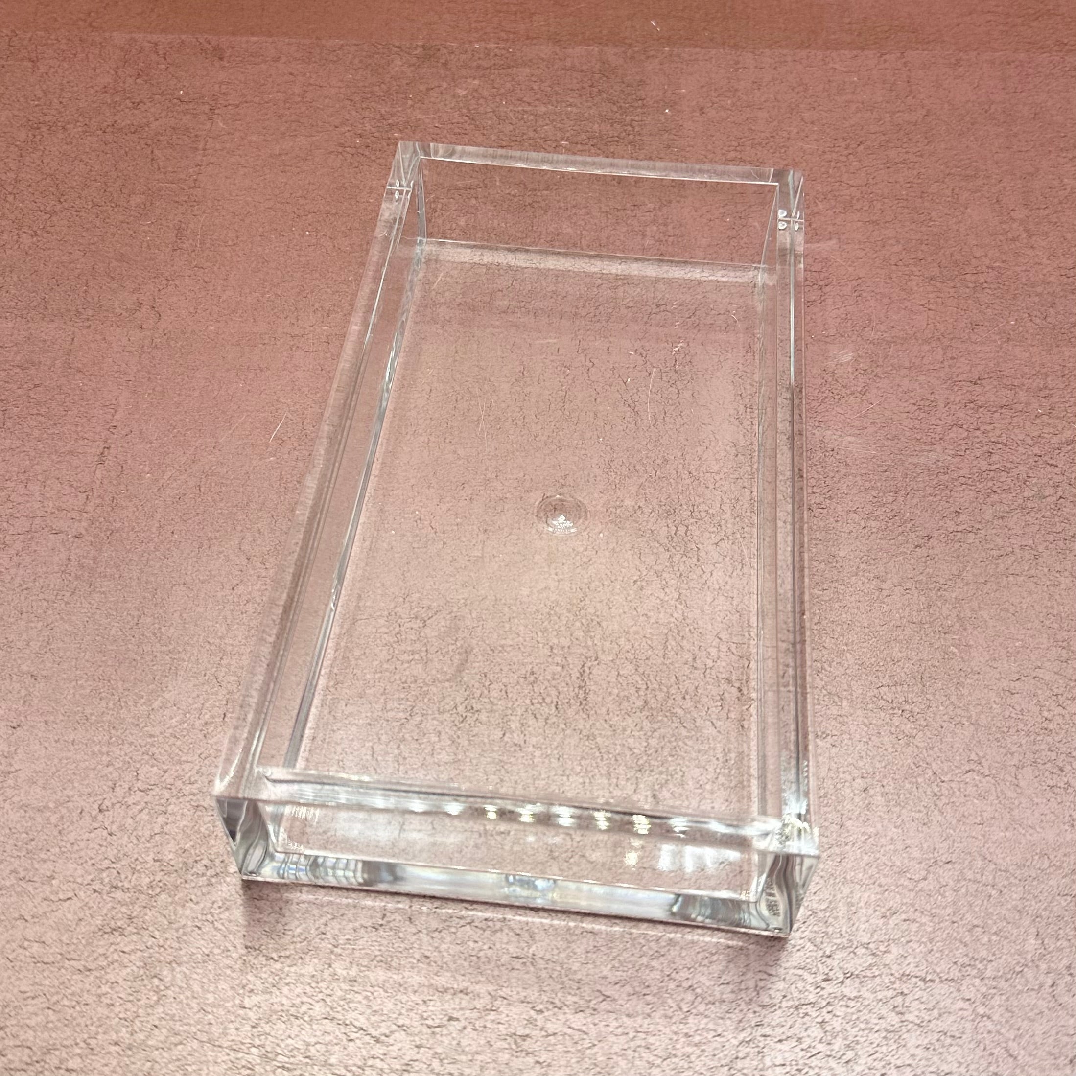 Acrylic Clear Deluxe Napkin Holder
