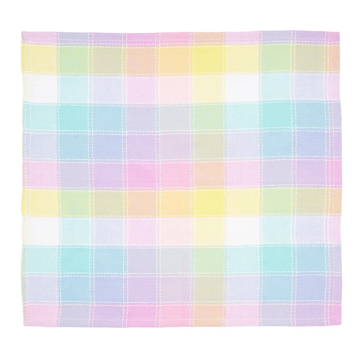 Easter Hana Color Block Plaid Napkin Set of 4