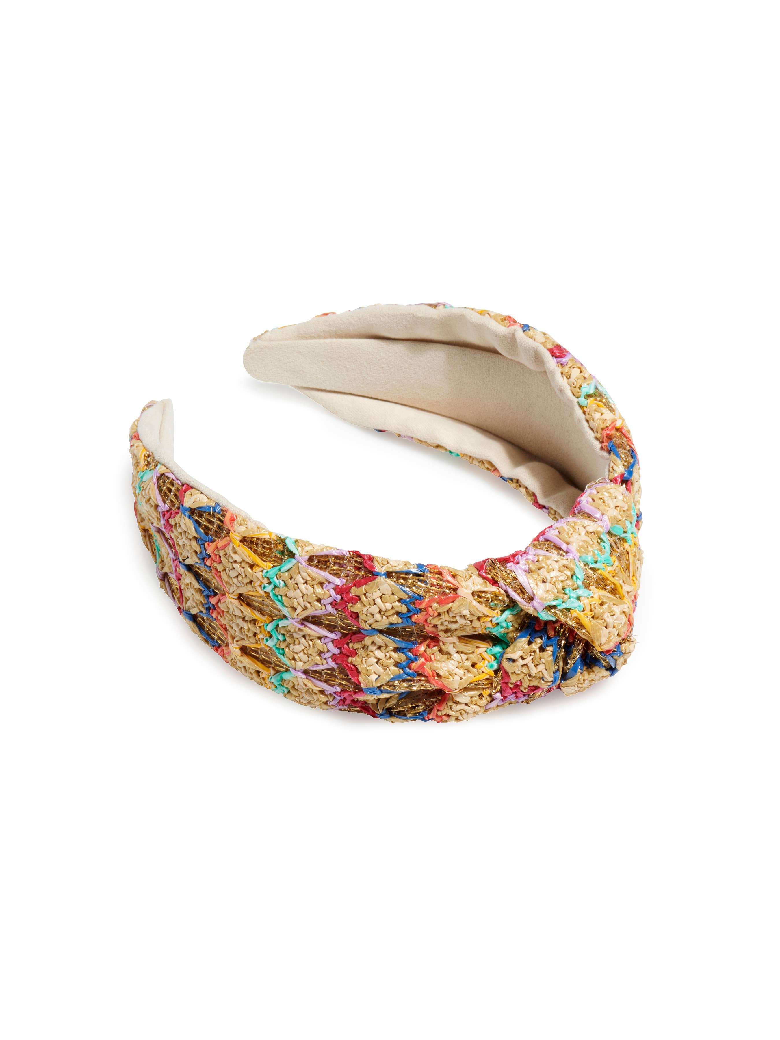 Straw Woven Colorful Headband