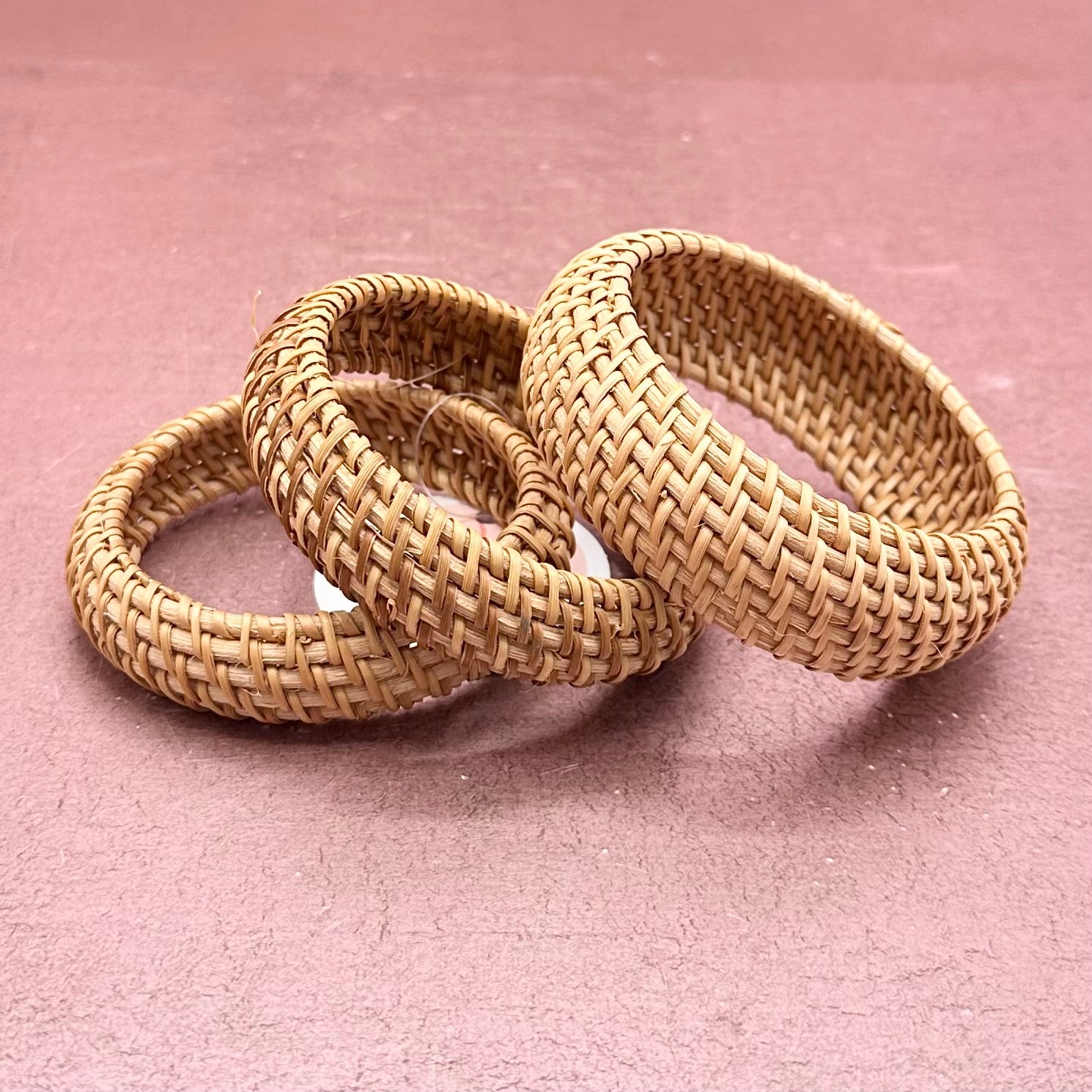 Rattan Woven Bracelet Natural
