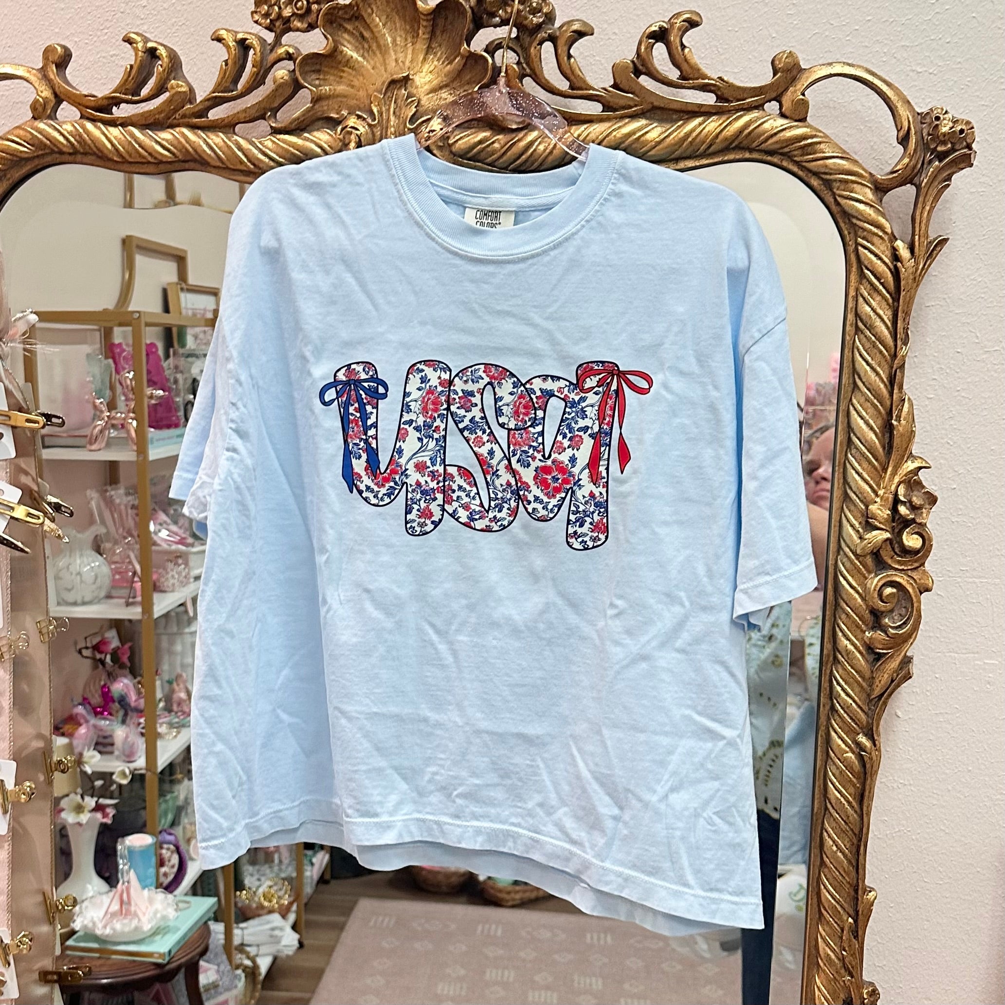 Preppy USA Cropped T-shirt