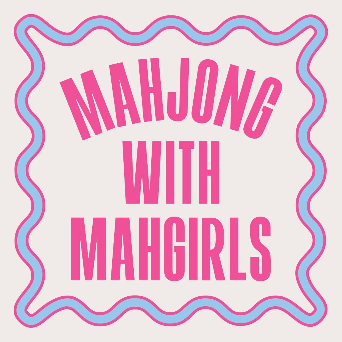 Mahjong w/ Mahgirls Cocktail Napkins
