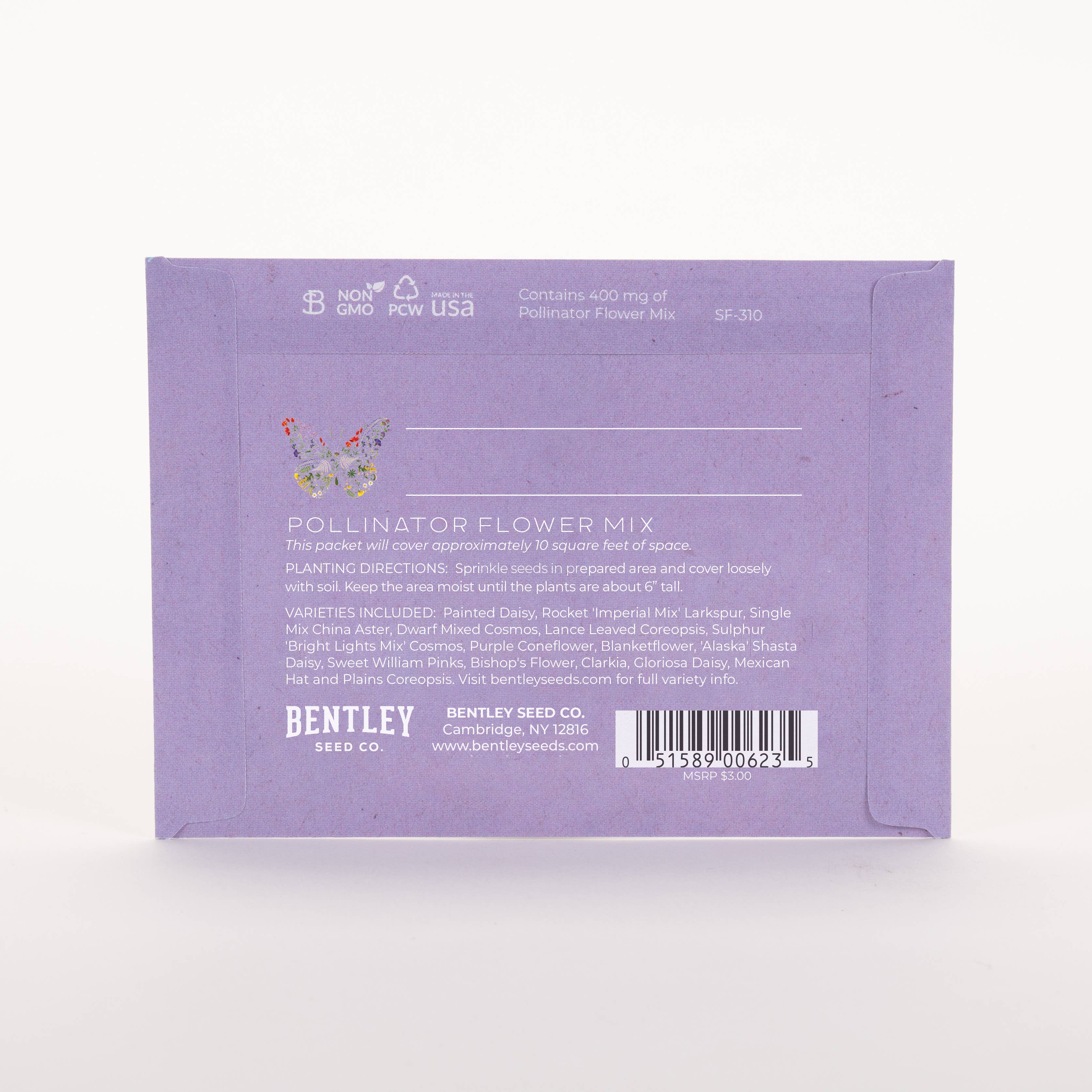 Thank You Butterfly Pollinator - Pollinator Flower Mix Seed