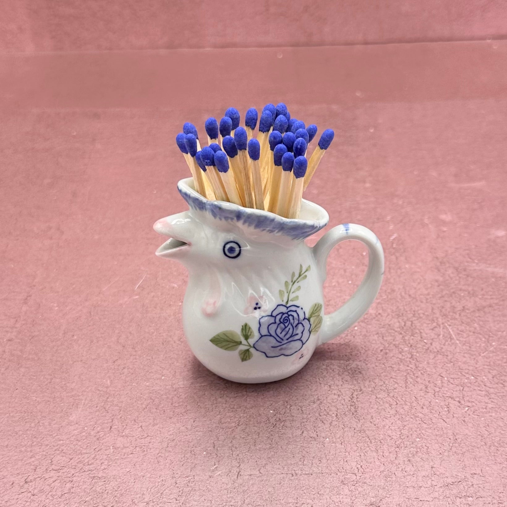 Pastel Bird Creamer Matchstriker