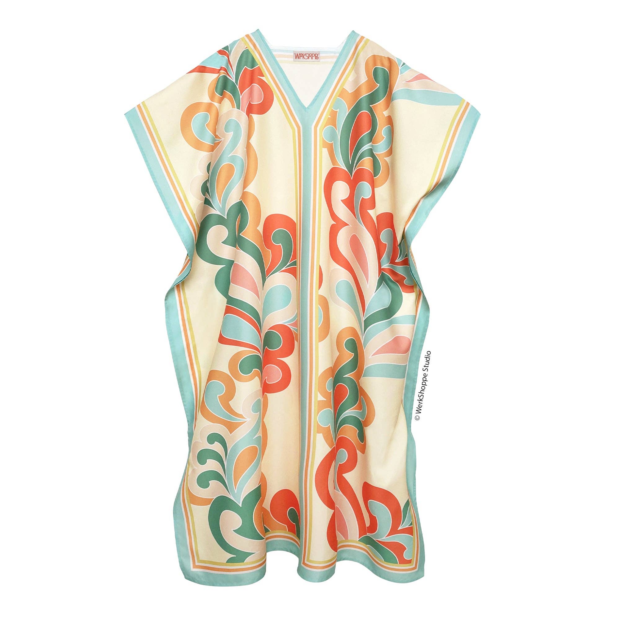 Paisley Pop Caftan