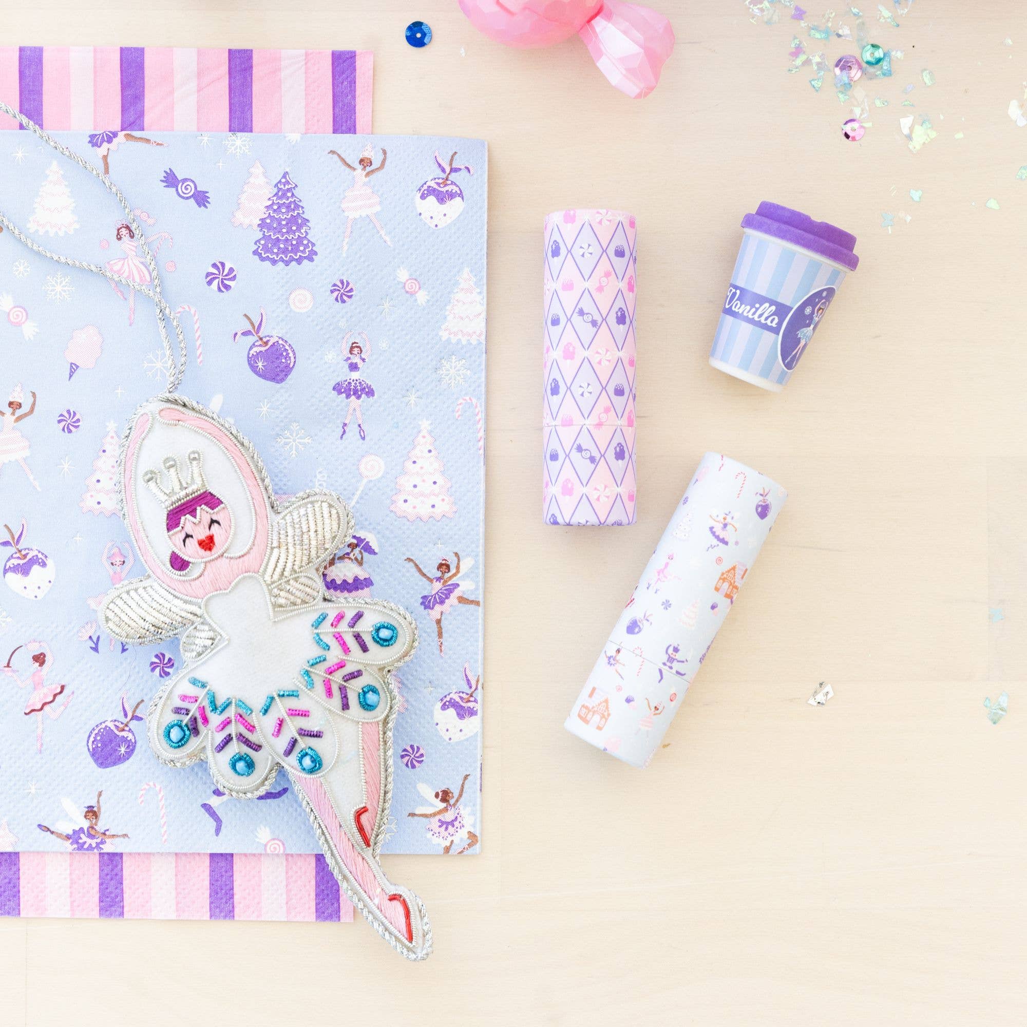 Sugarplum Gingerbread House Lip Balm