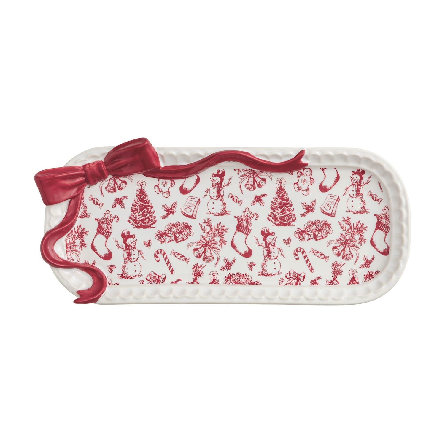 Toile Everything Plate Bow