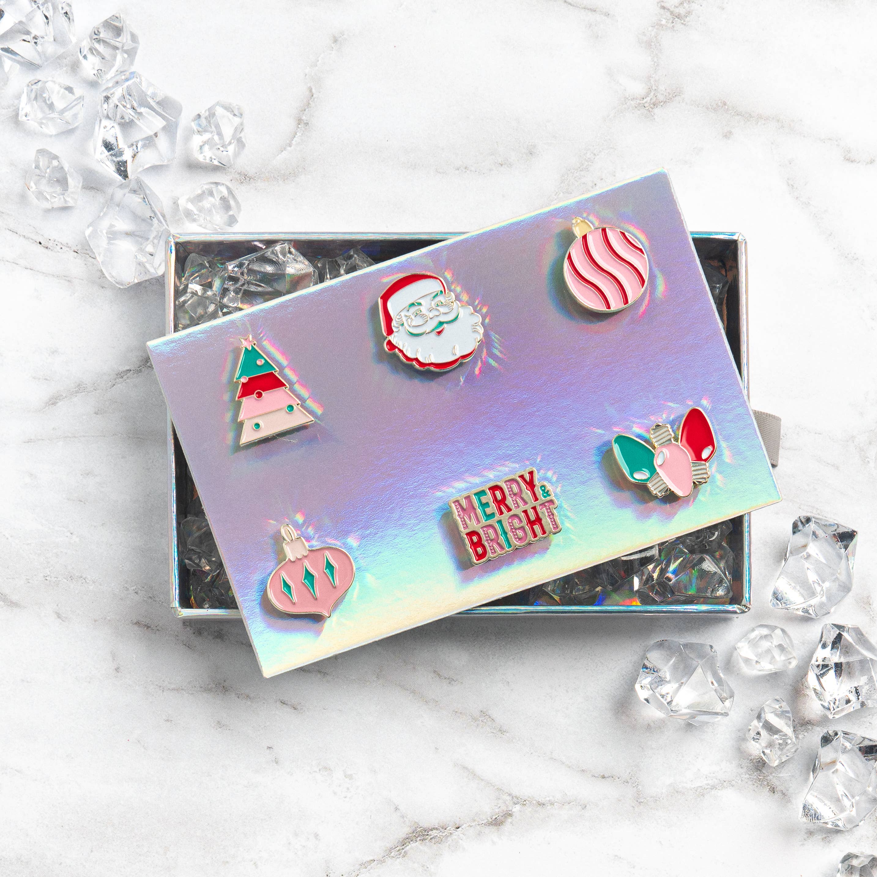 Merry & Bright Cheers Charms, Set of 6