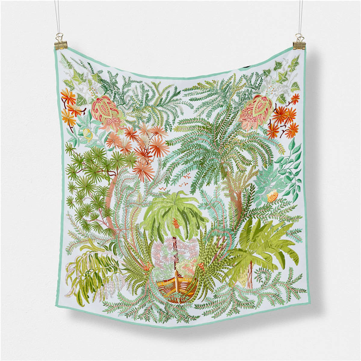 Palm Tree Tropical Scarf