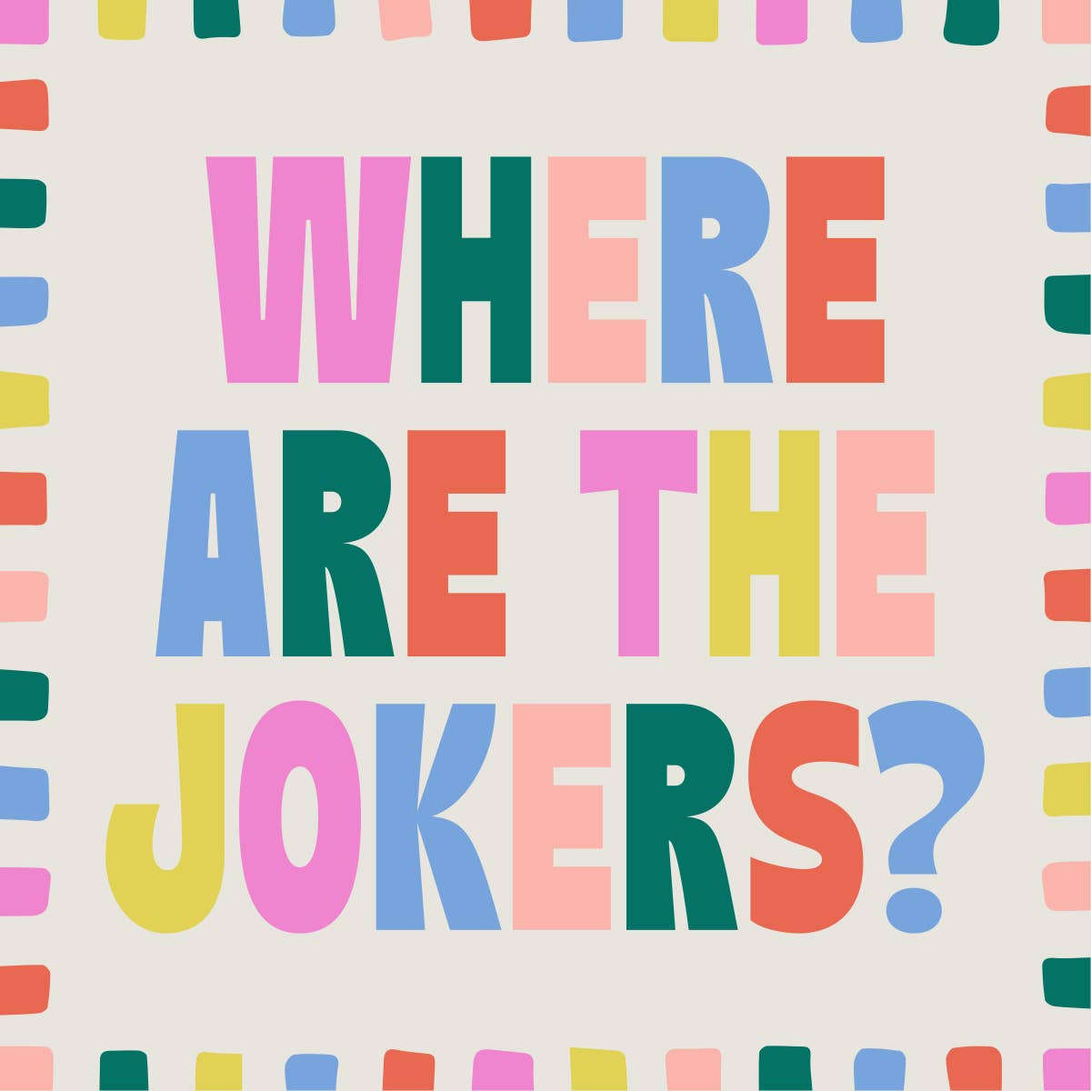 Mahjong Joker Napkins