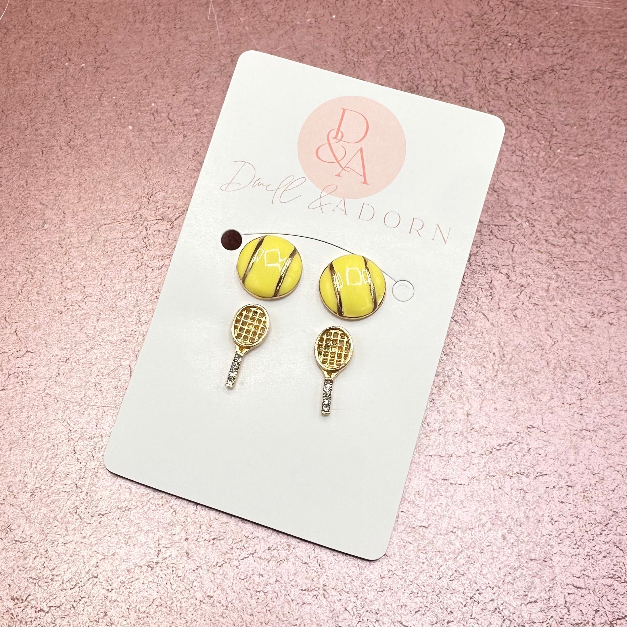 Tennis Stud Earring Set