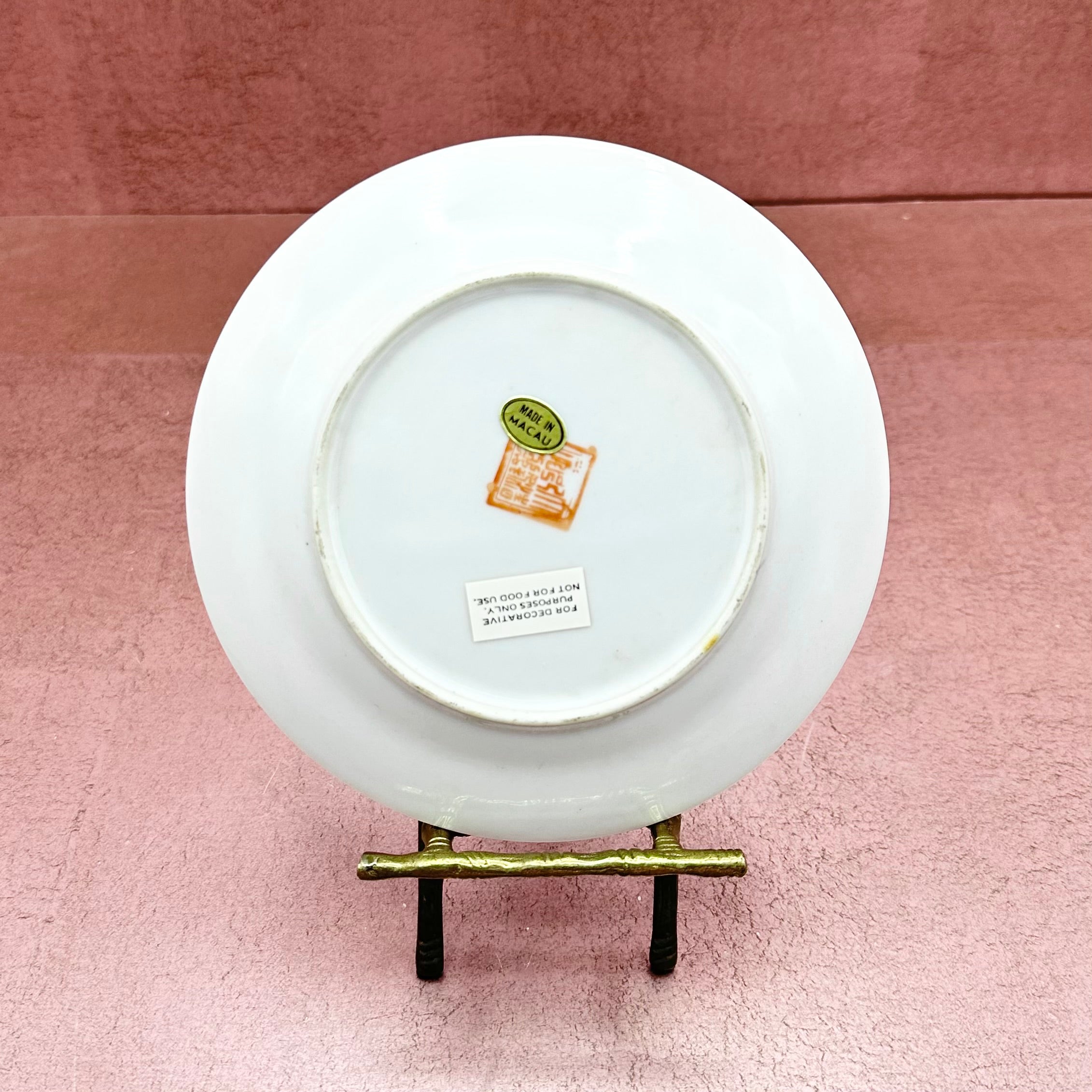 Macau Crane Plate Small