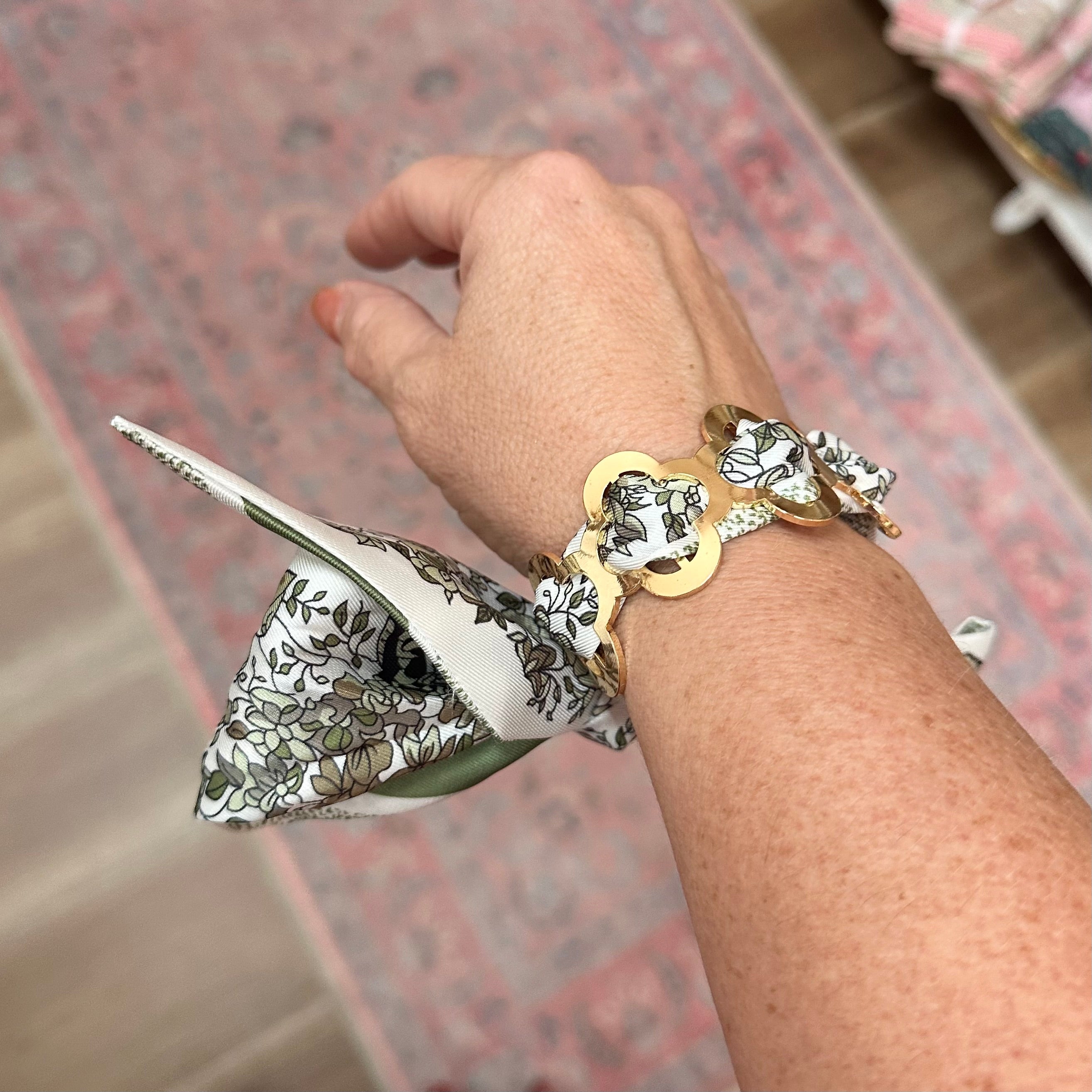 Scarf Cuff Bracelet