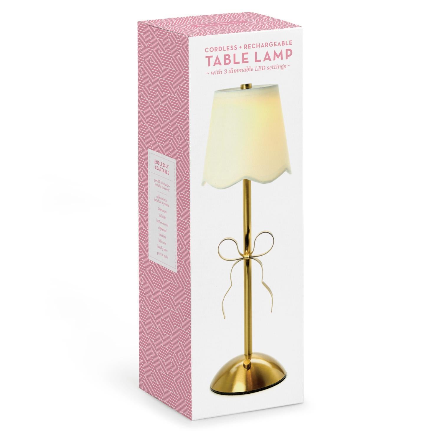 Gold Bow Lamp