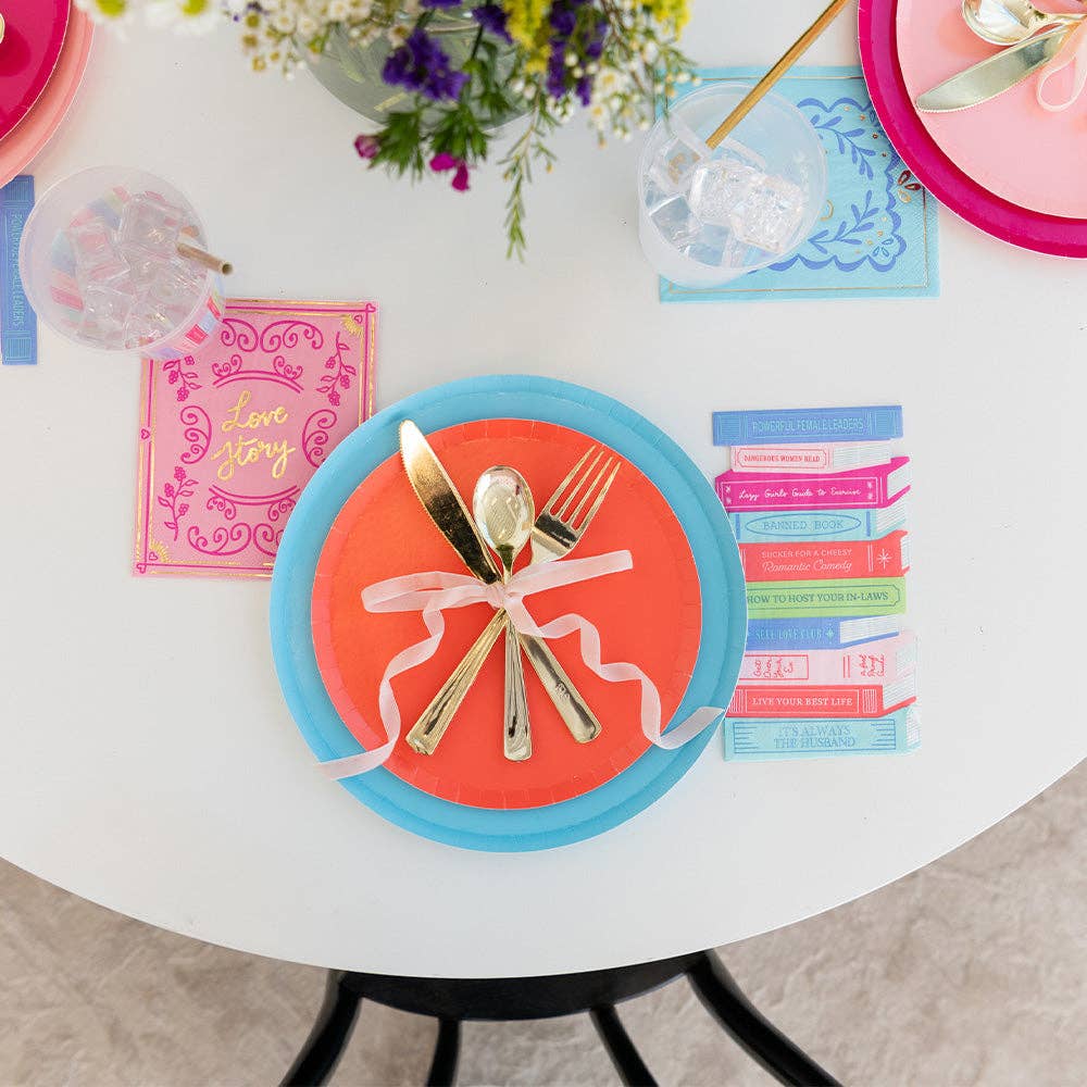 Book Stack Guest Napkins