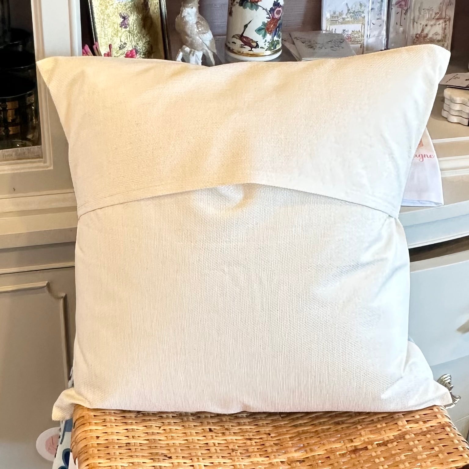 Blue Peony Garden Pillow Covers