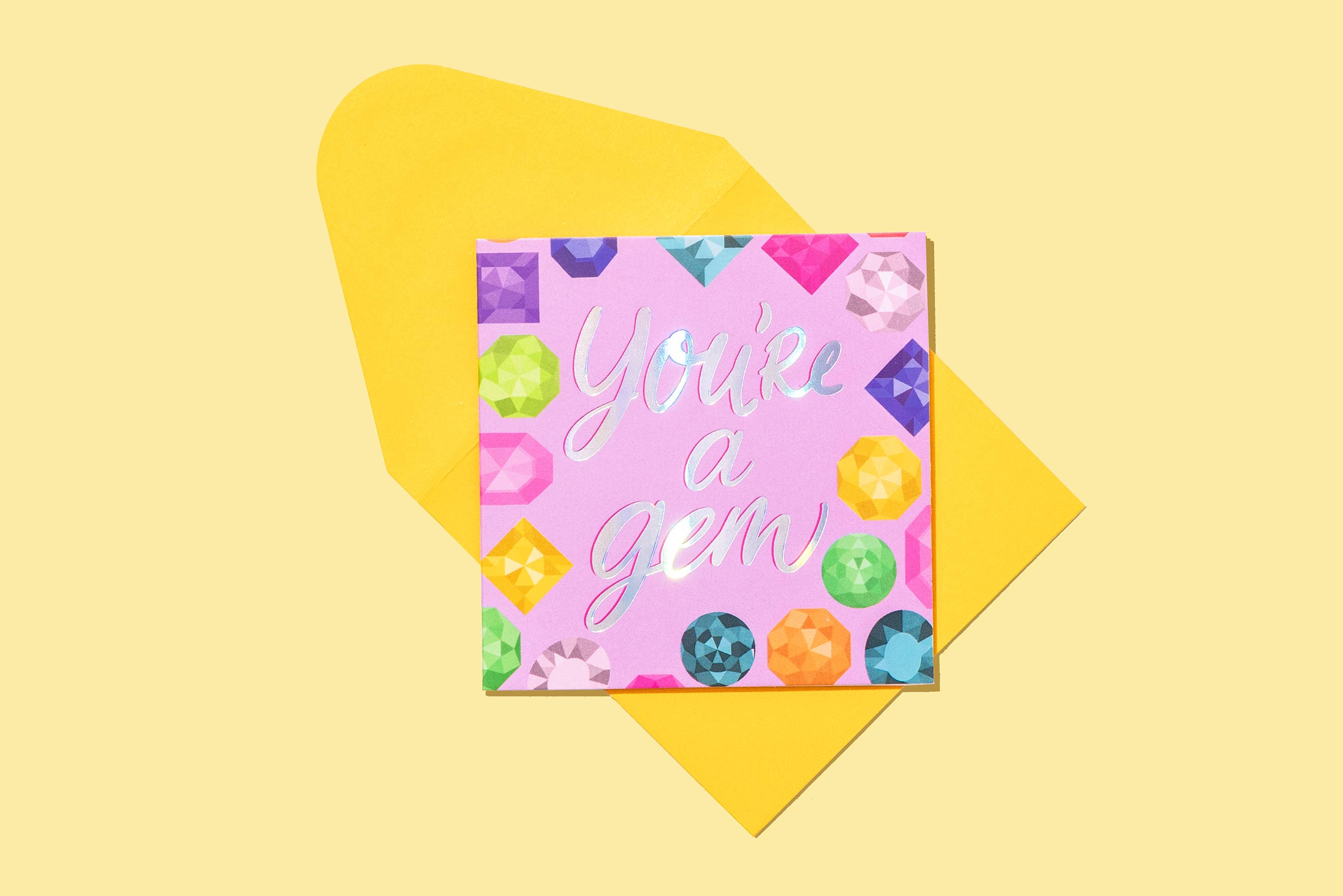 "You're a Gem" Enclosure Card