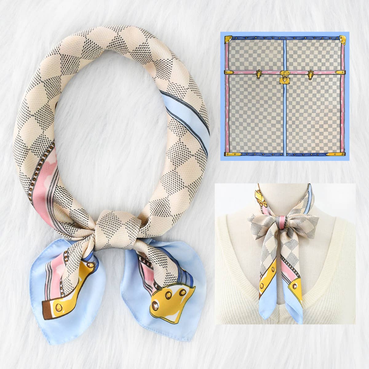 Pastel Trunk Scarf