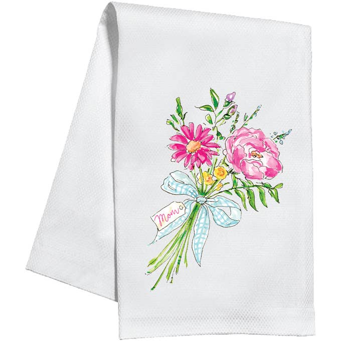 Mom Bouquet Kitchen Towel