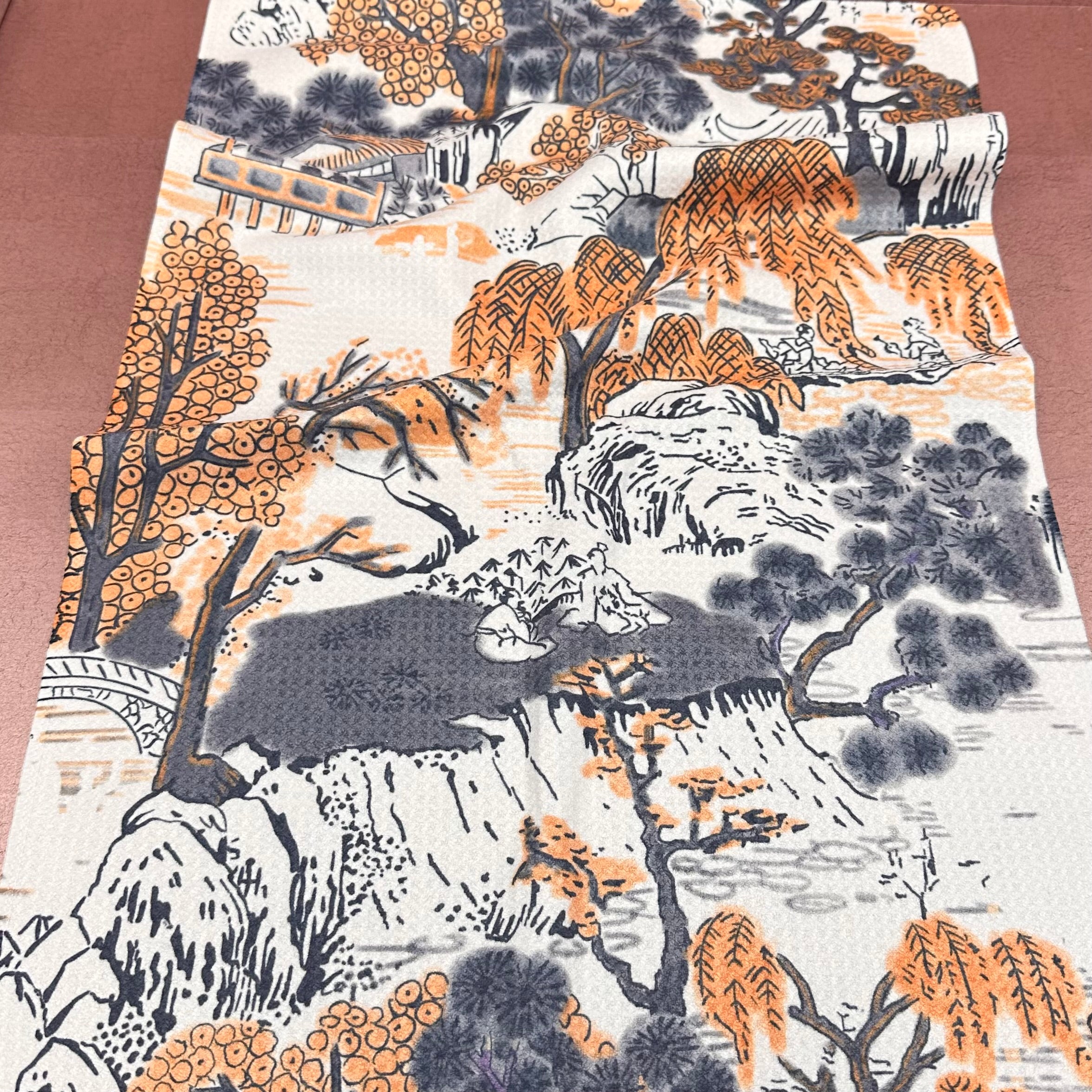 Game Day Toile Dish Towel Astros