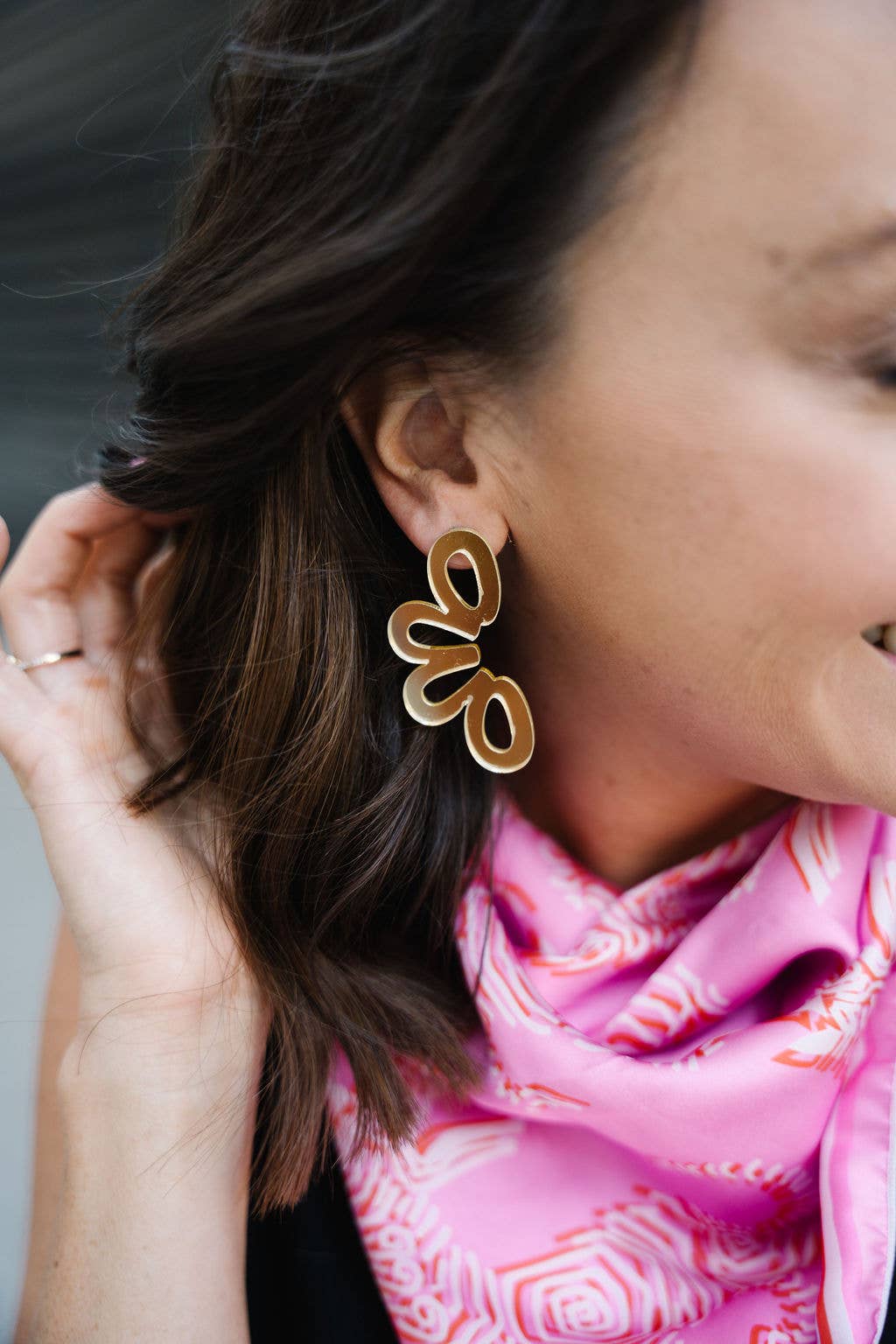 Goldie Waterproof Acrylic Earrings