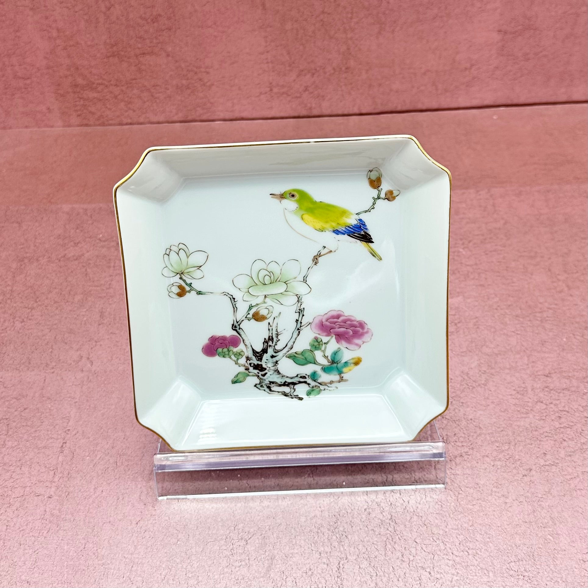 Ming Garden Square Plate