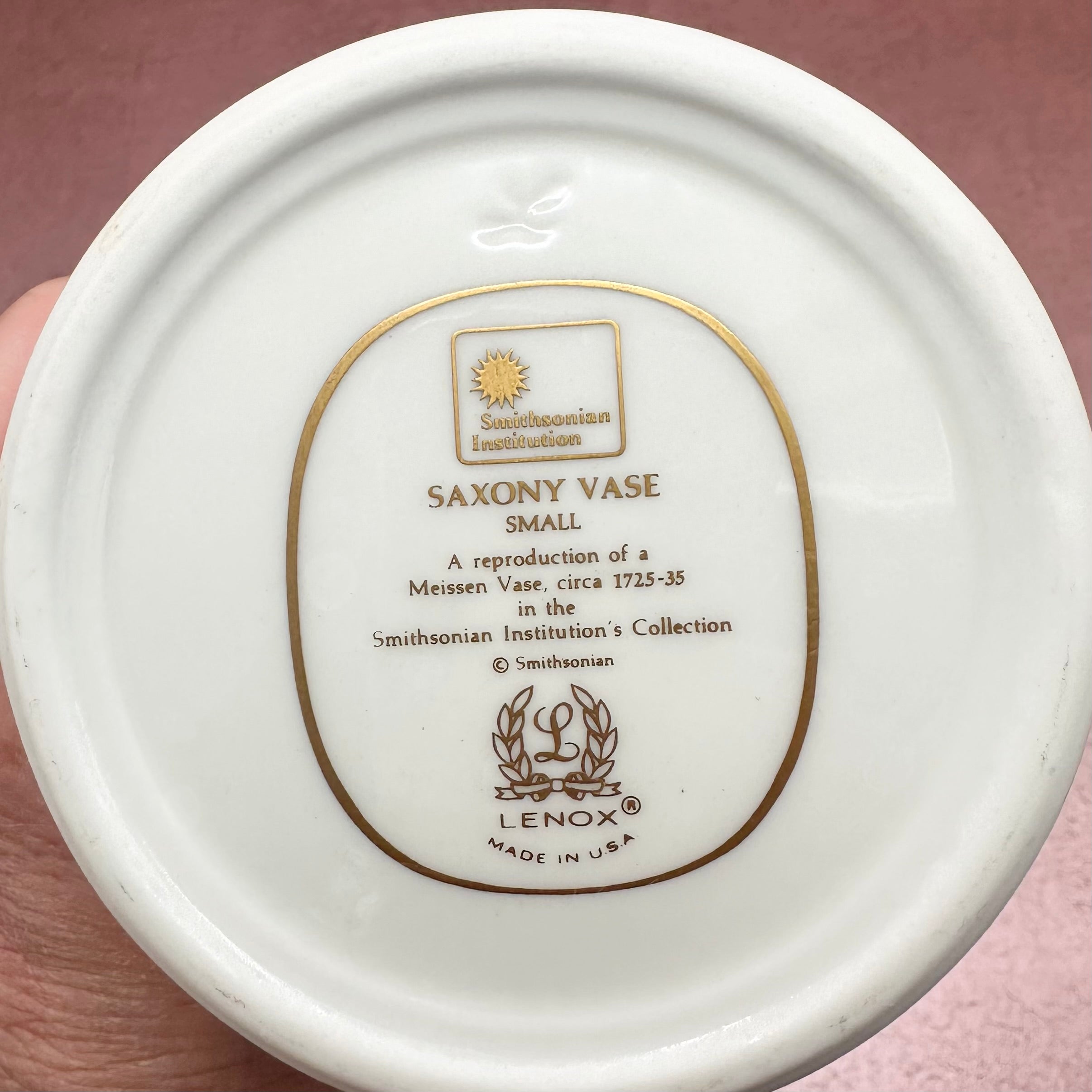 Small Lenox Saxony Vase