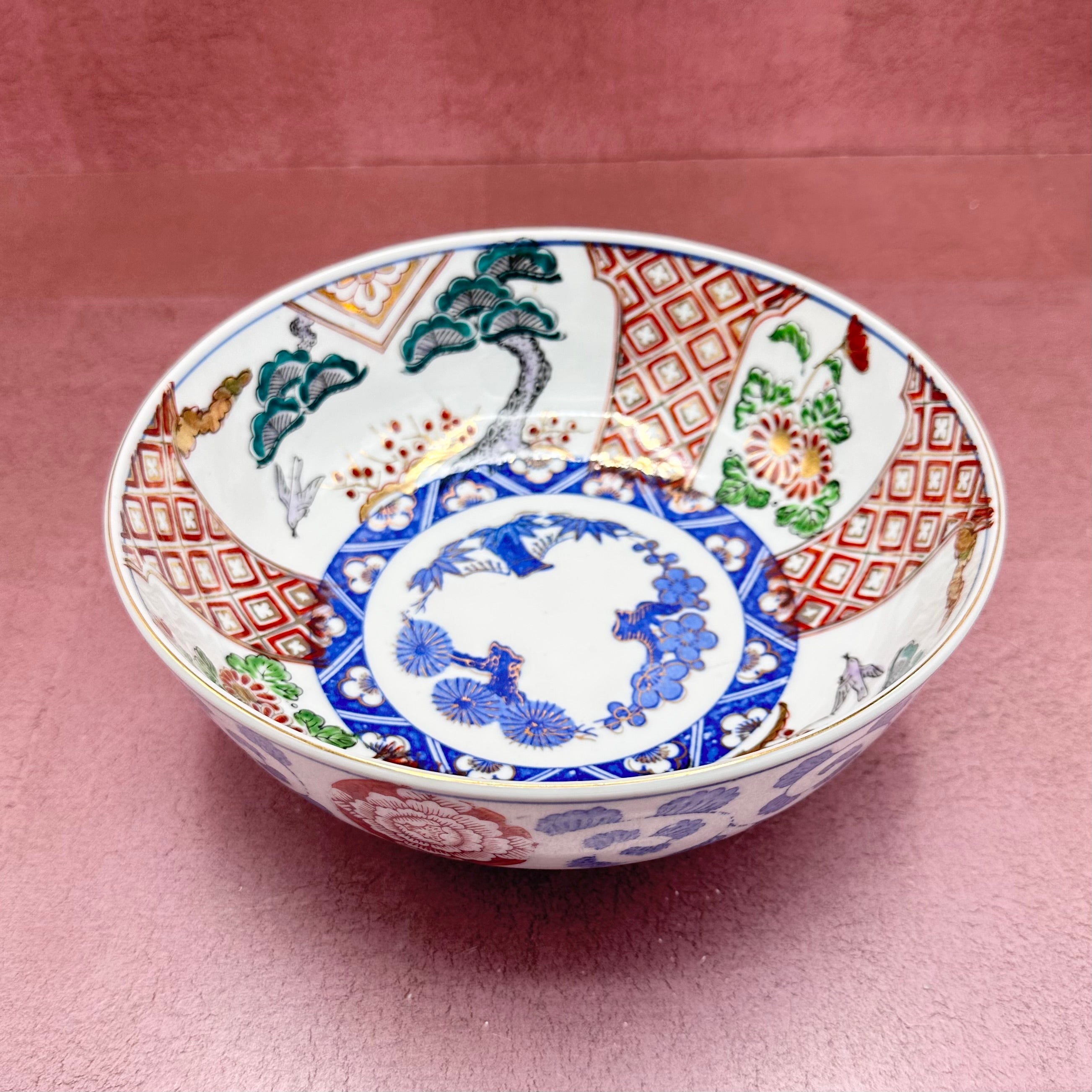 Imari Vintage Hand Painted Bowl