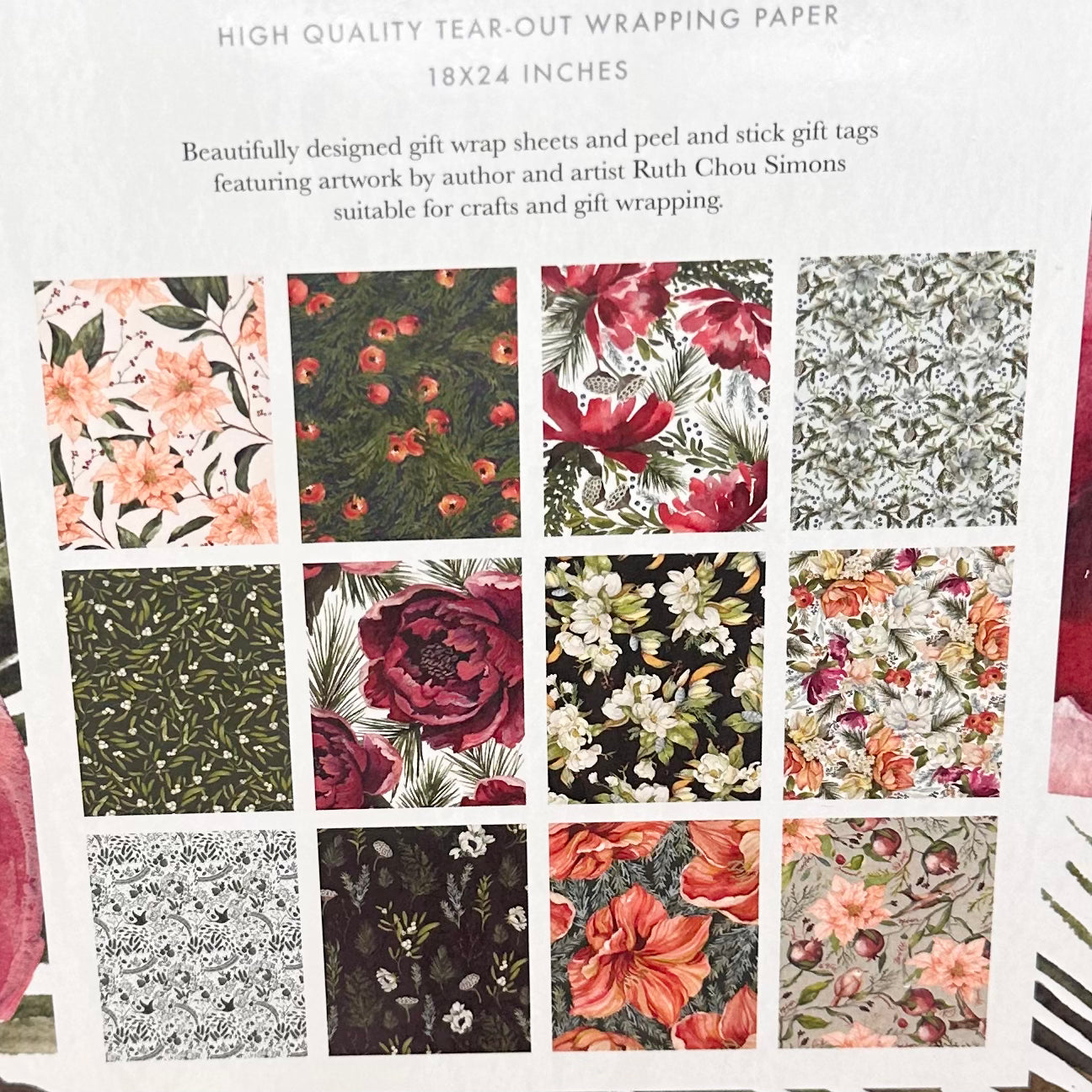 Christmas Gift Wrap by Ruth Simons