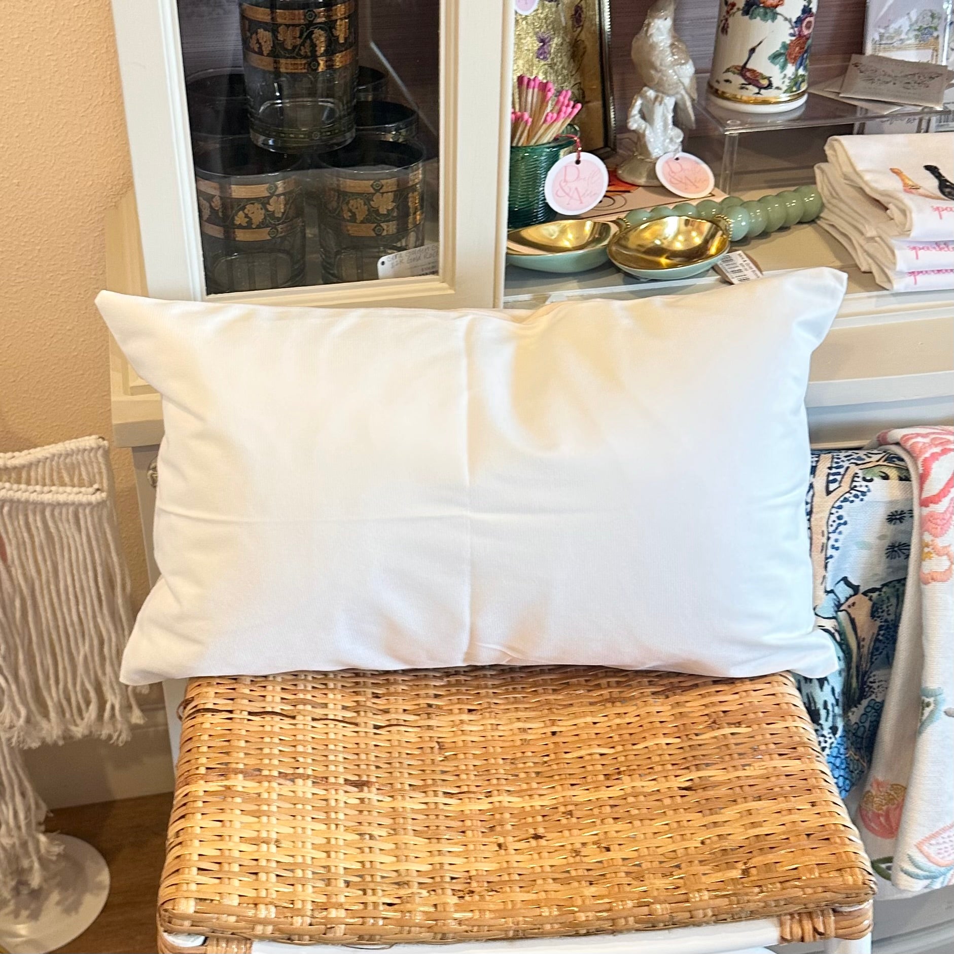 Chinoiserie Pumpkin Trio Pillow