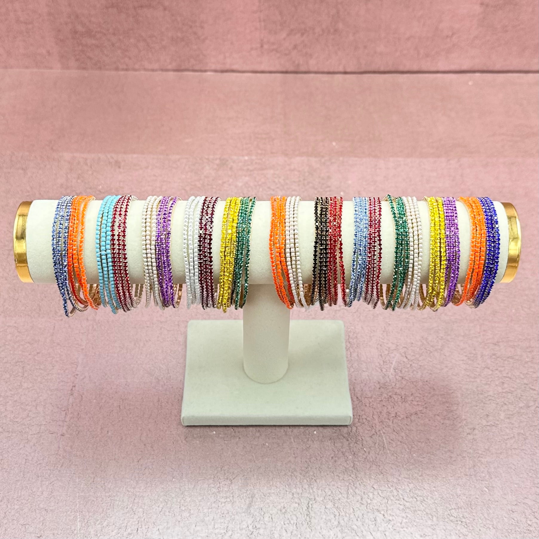Rhinestone Gameday/Spirit Bracelet Stacks