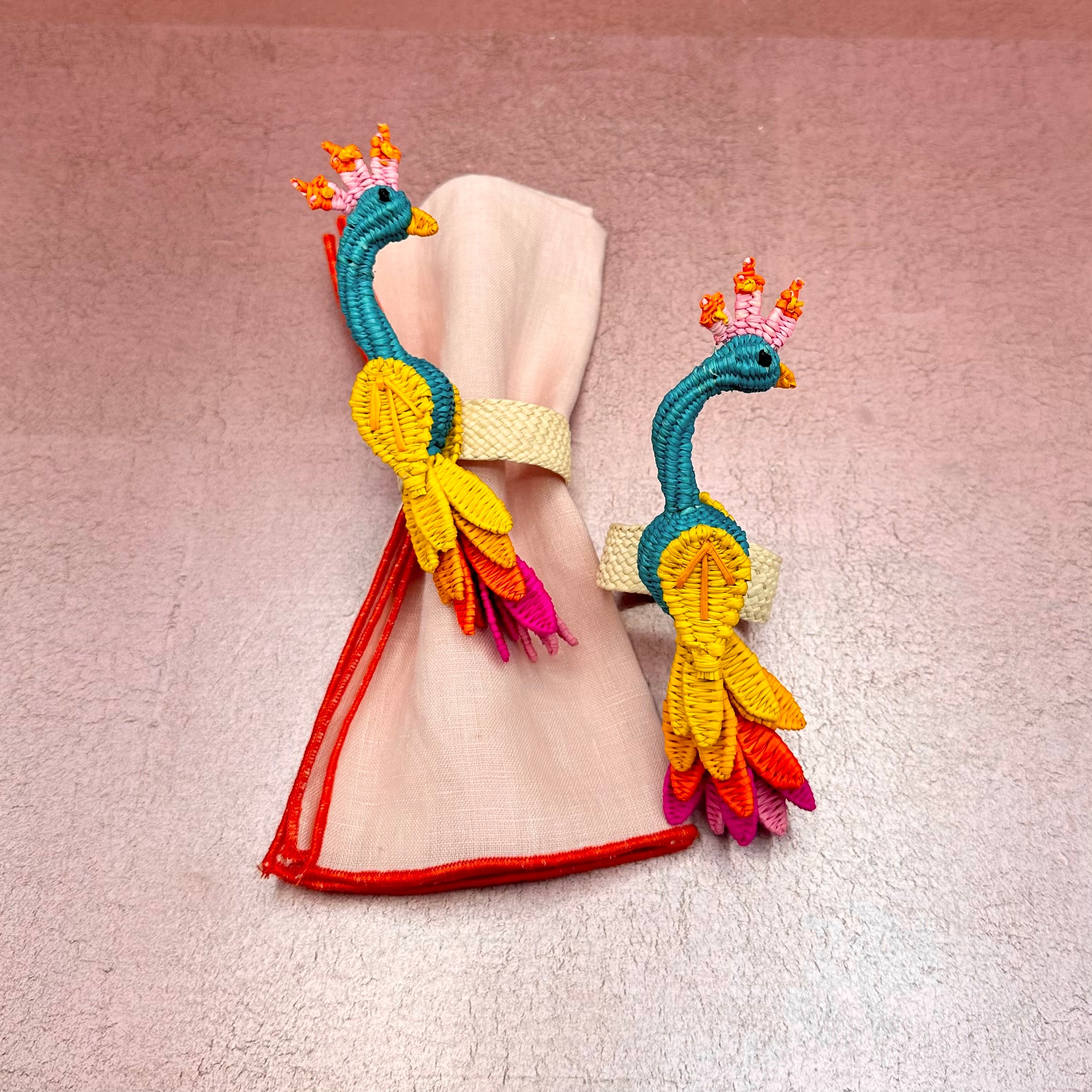 Peacock Napkin Ring