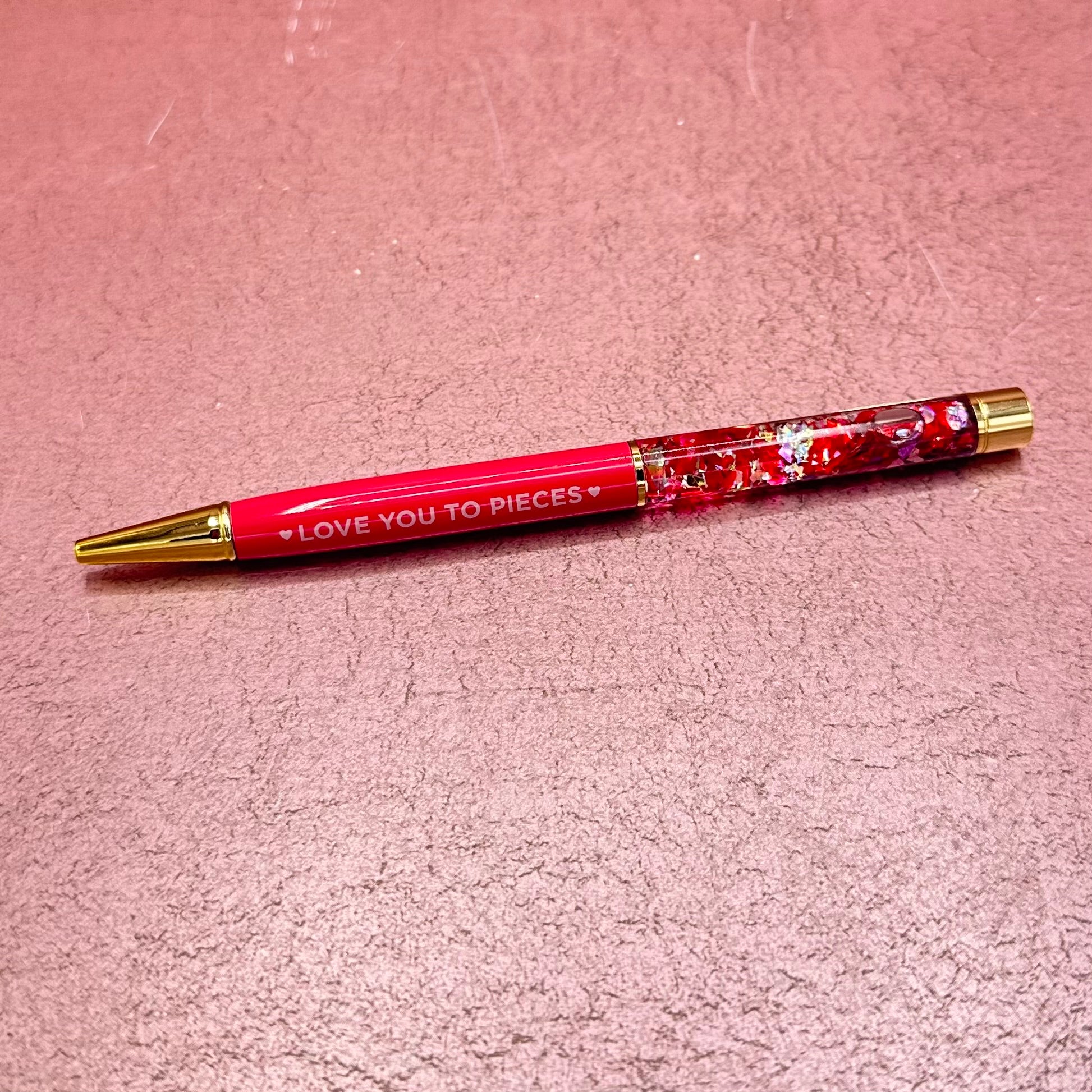 Love You Confetti Pen