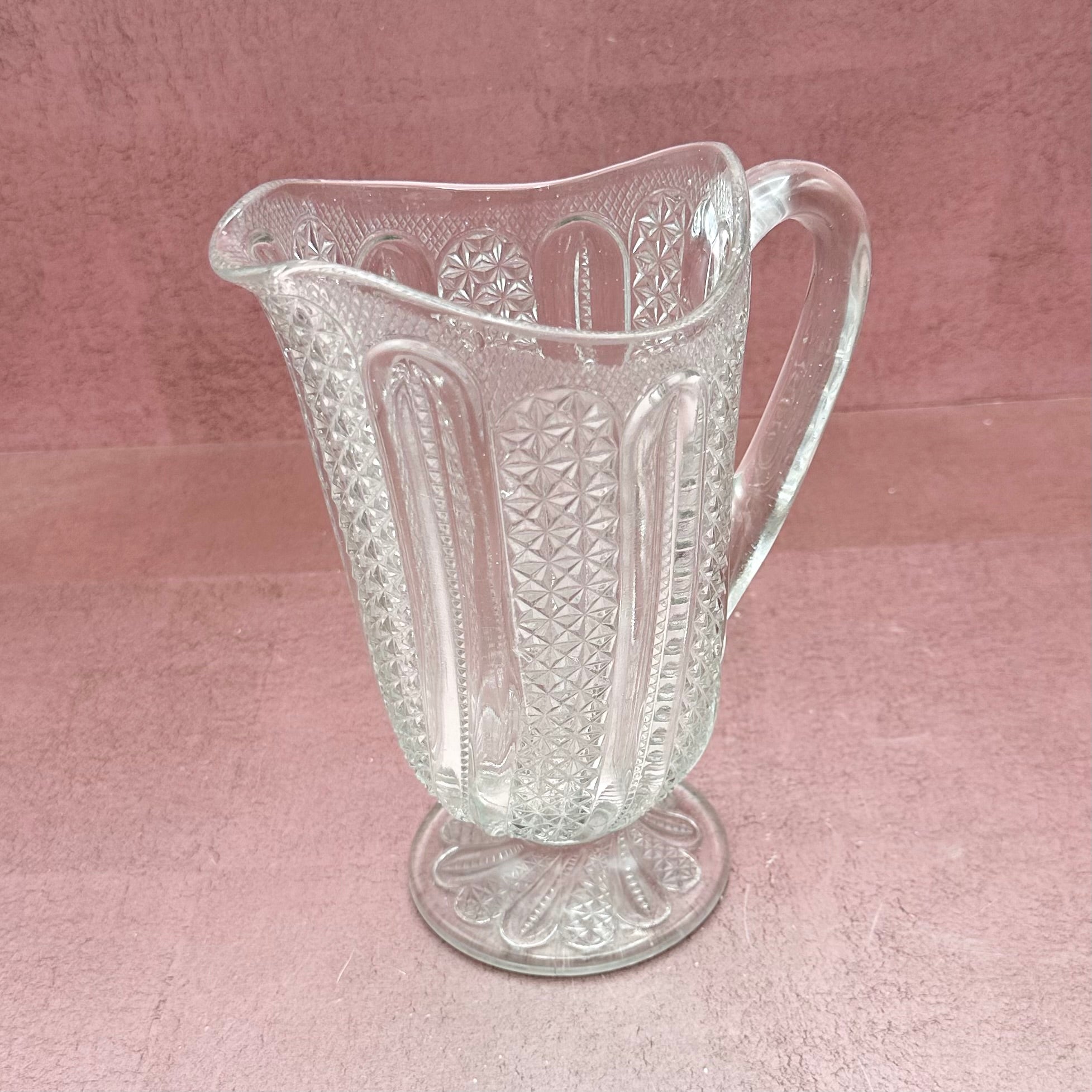 American Pressed Glass Pitcher