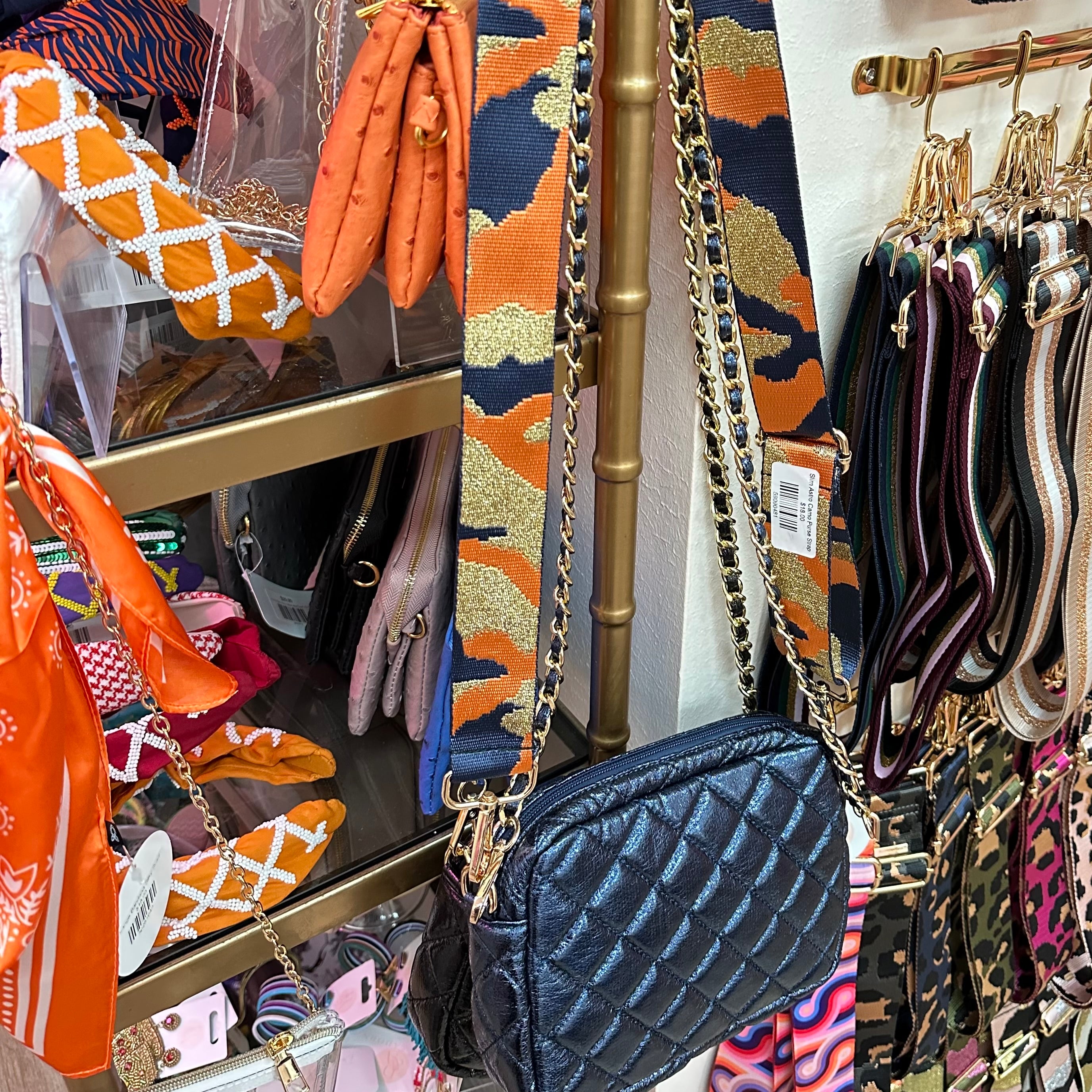 Slim Astro Camo Purse Strap