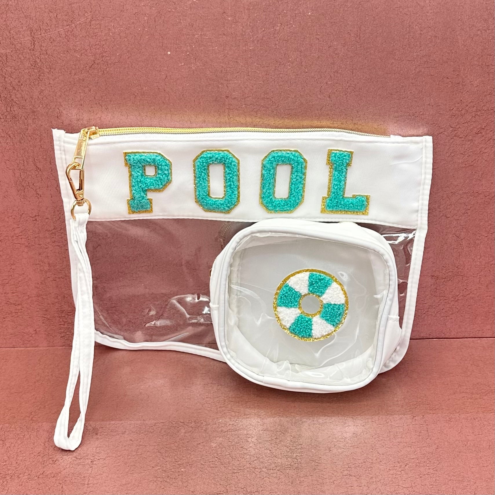 Swim or Pool Pouch Set