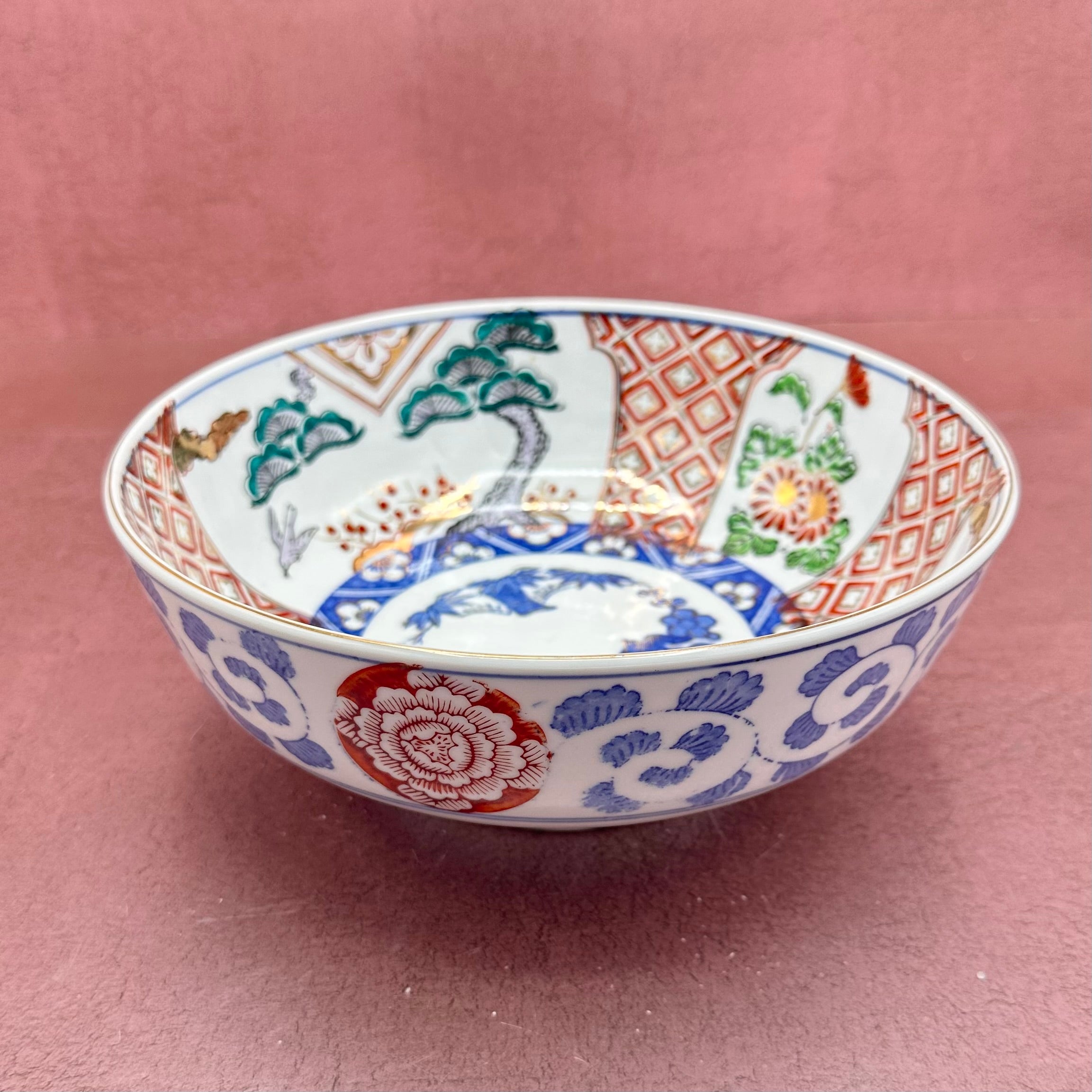 Imari Vintage Hand Painted Bowl