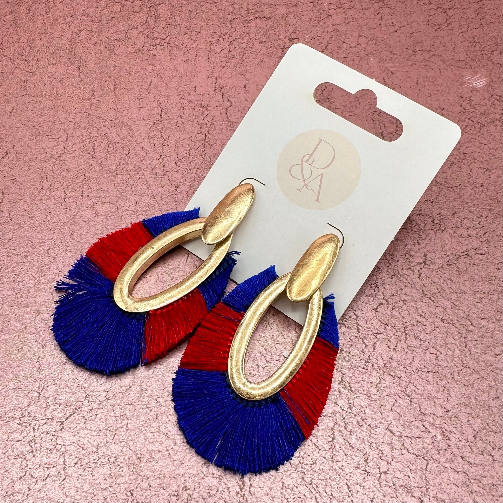 First Down Fringe Earrings