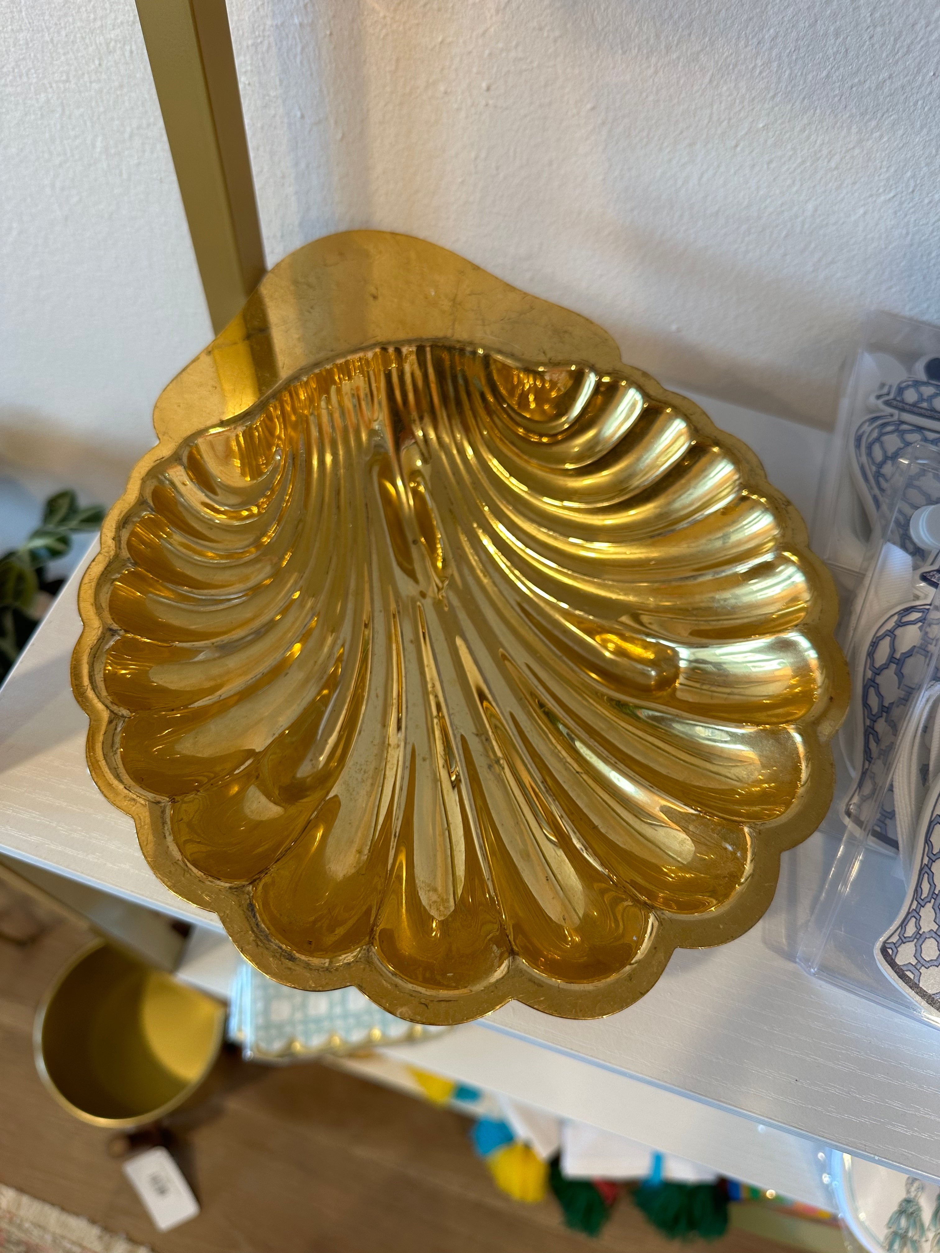 Brass Shell Bowl