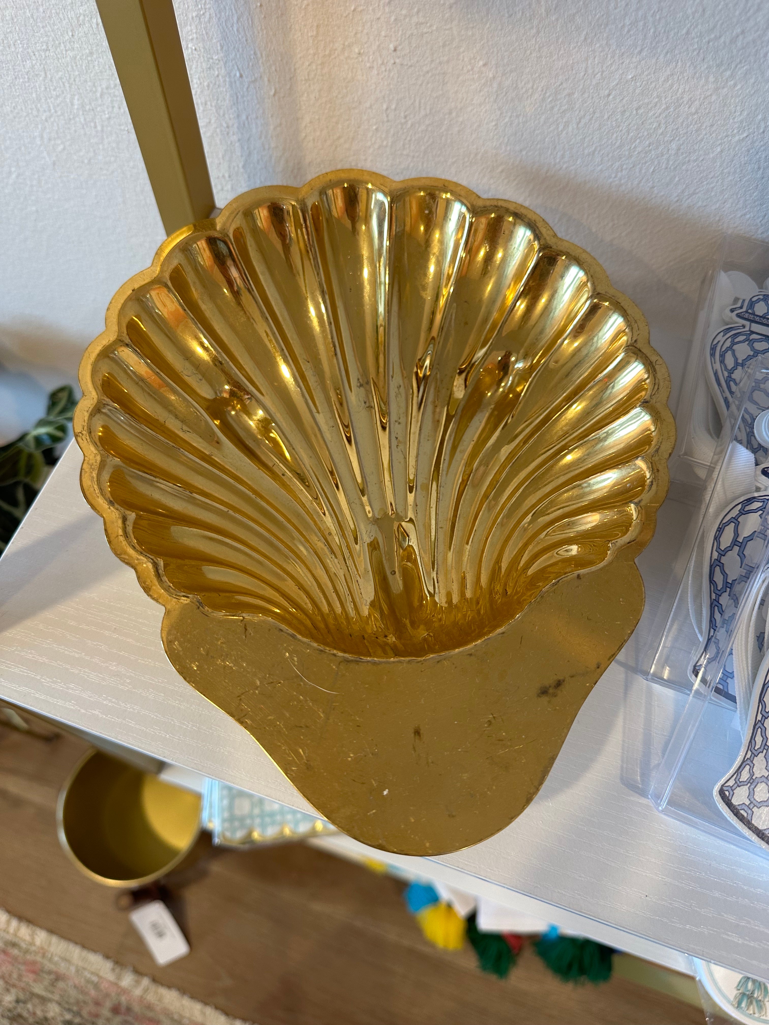 Brass Shell Bowl