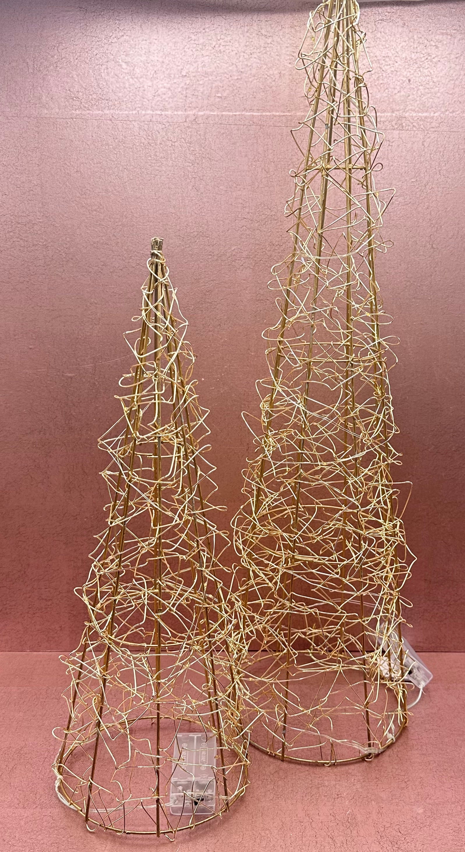 Holiday Wire LED Trees