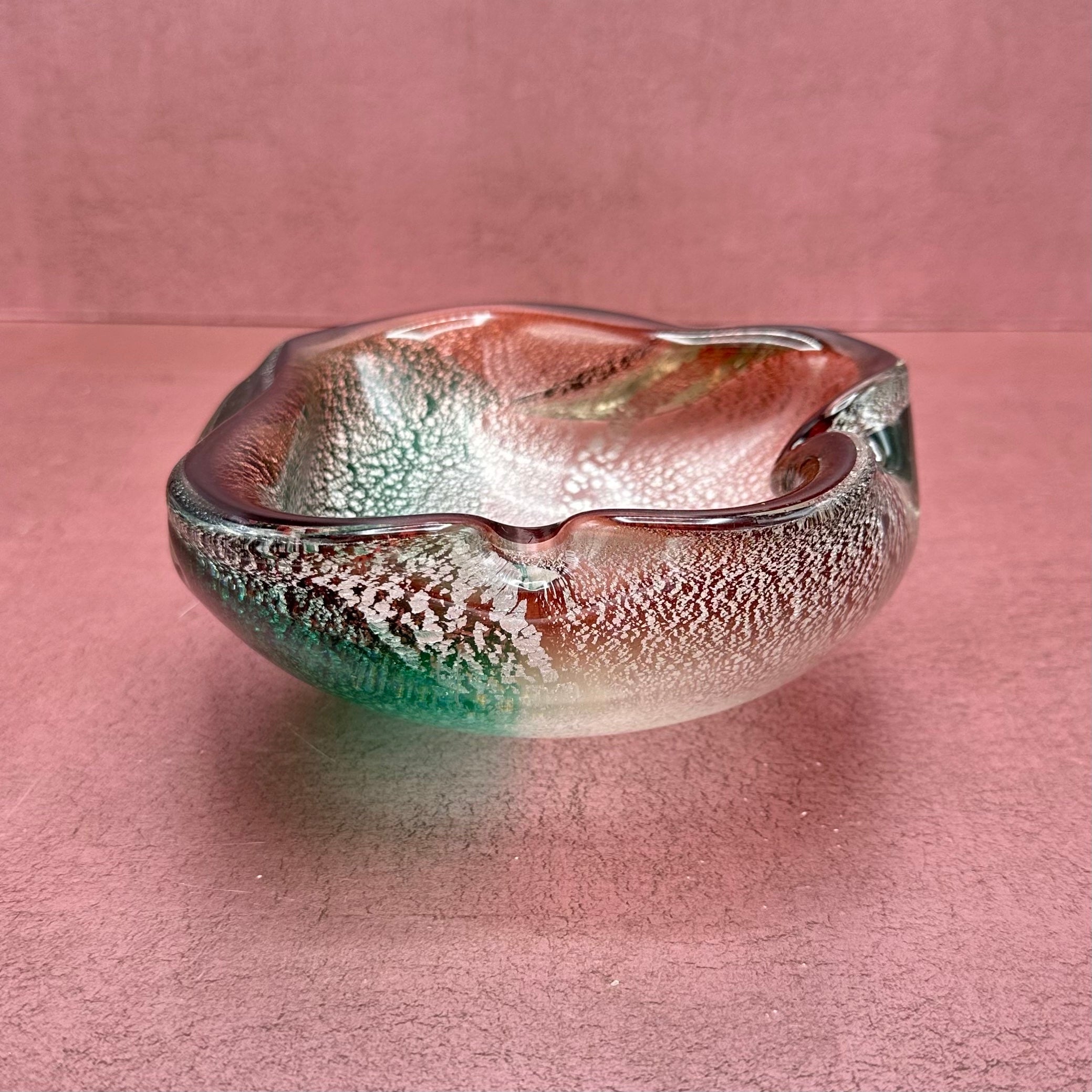 Murano Glass Ashtray/Catchall by Giulio Radi for Avem