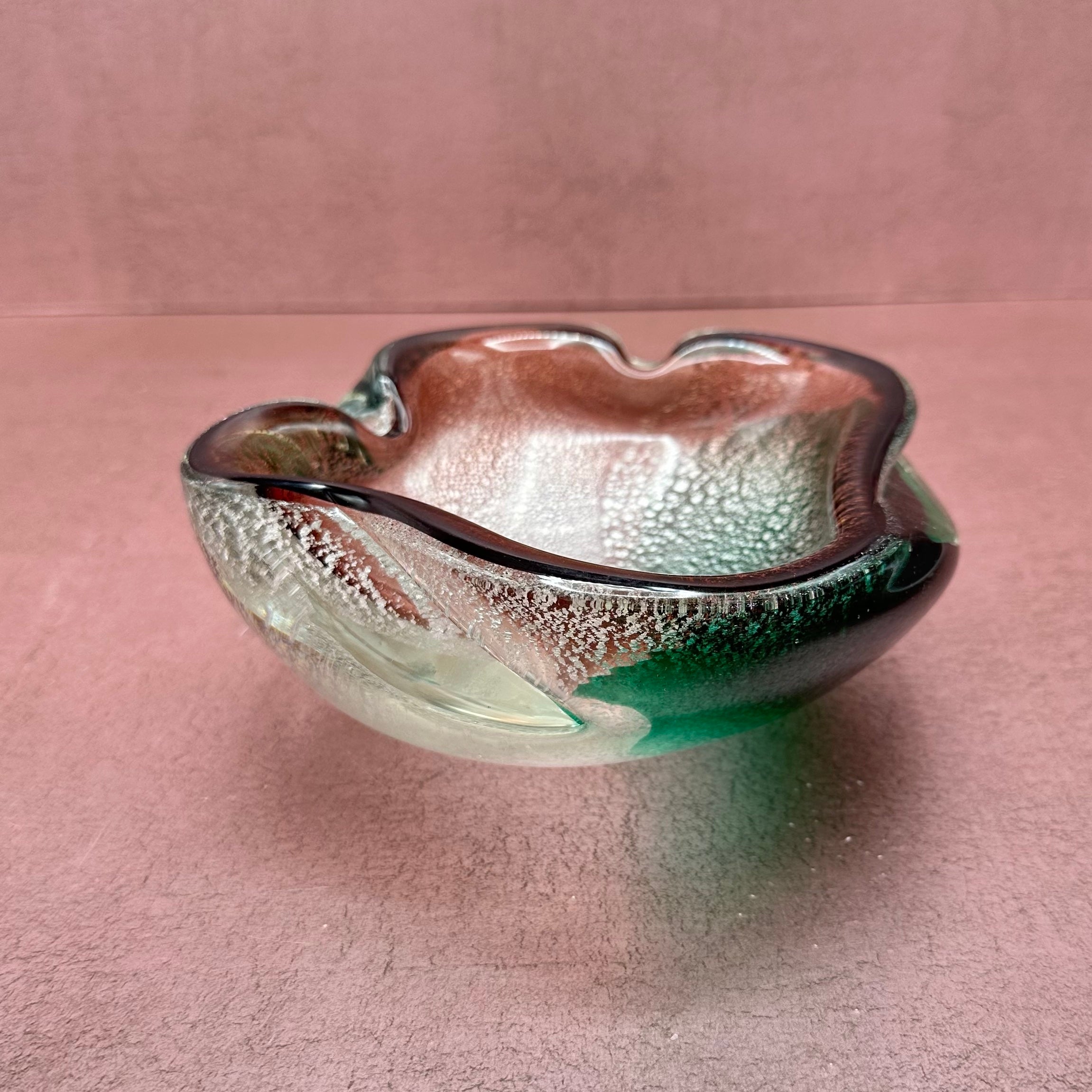 Murano Glass Ashtray/Catchall by Giulio Radi for Avem