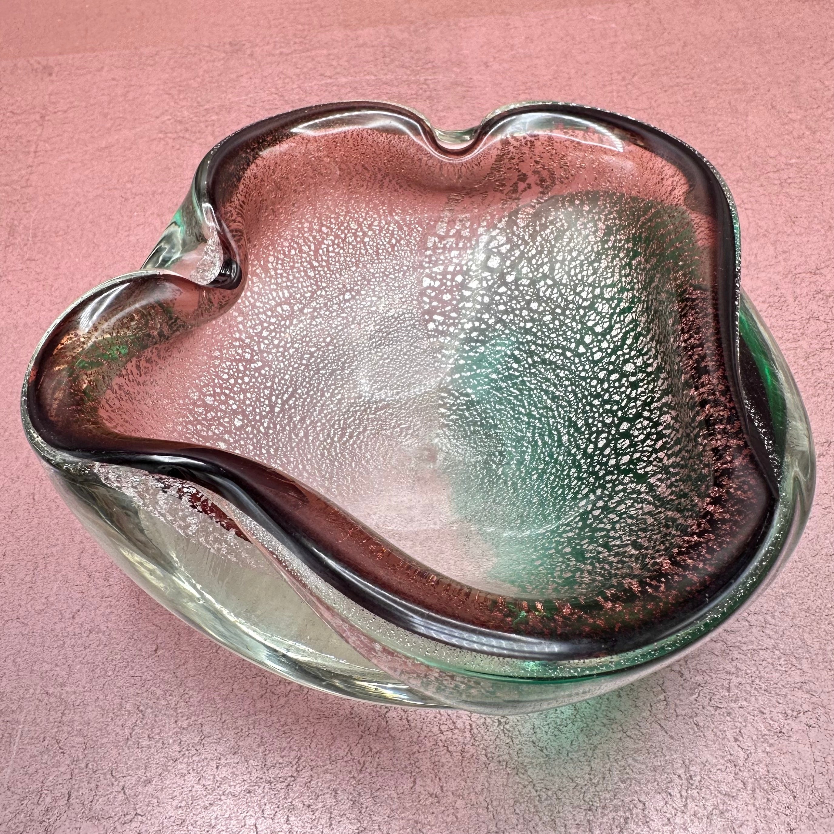 Murano Glass Ashtray/Catchall by Giulio Radi for Avem