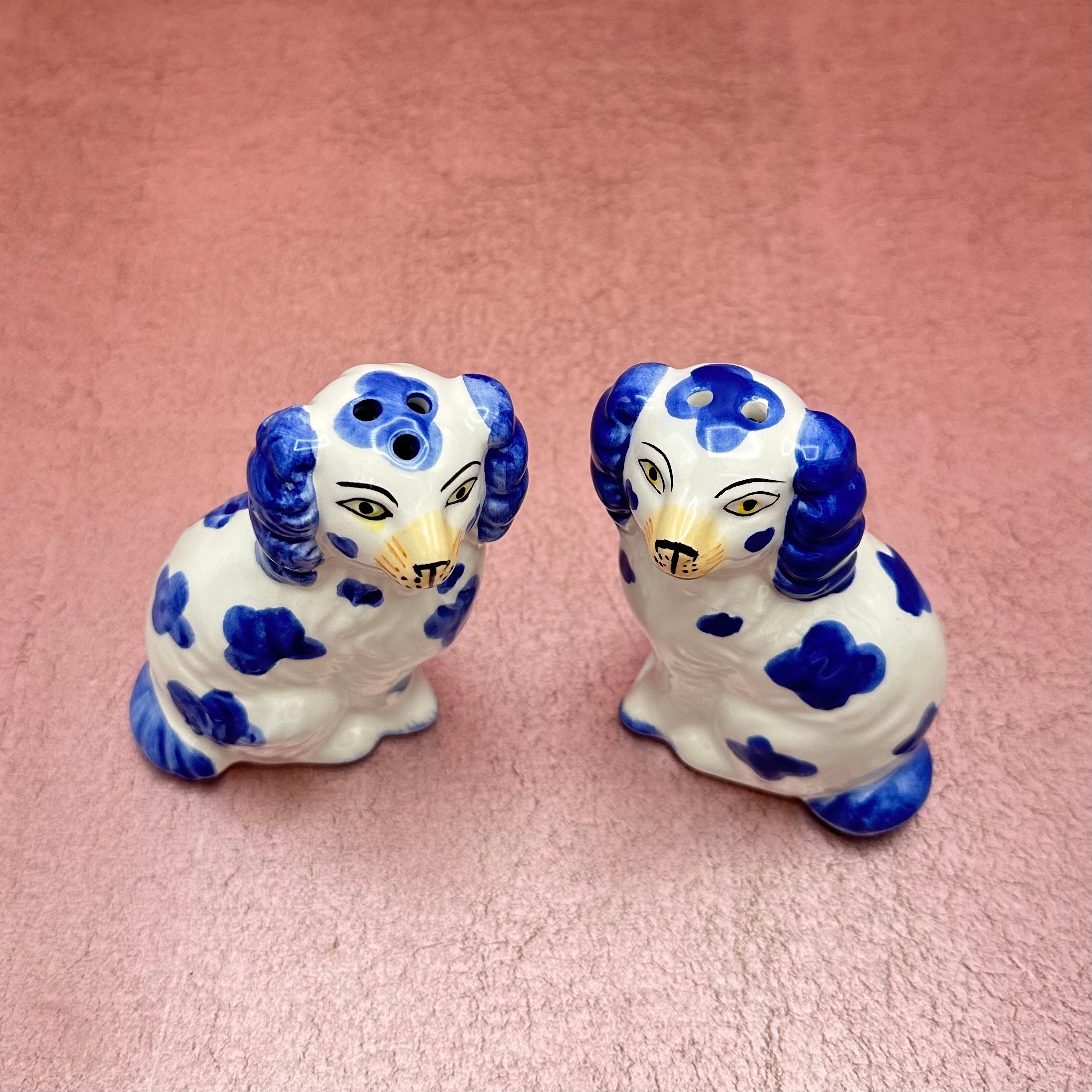 Staffordshire Dog Salt and Pepper Shaker Set