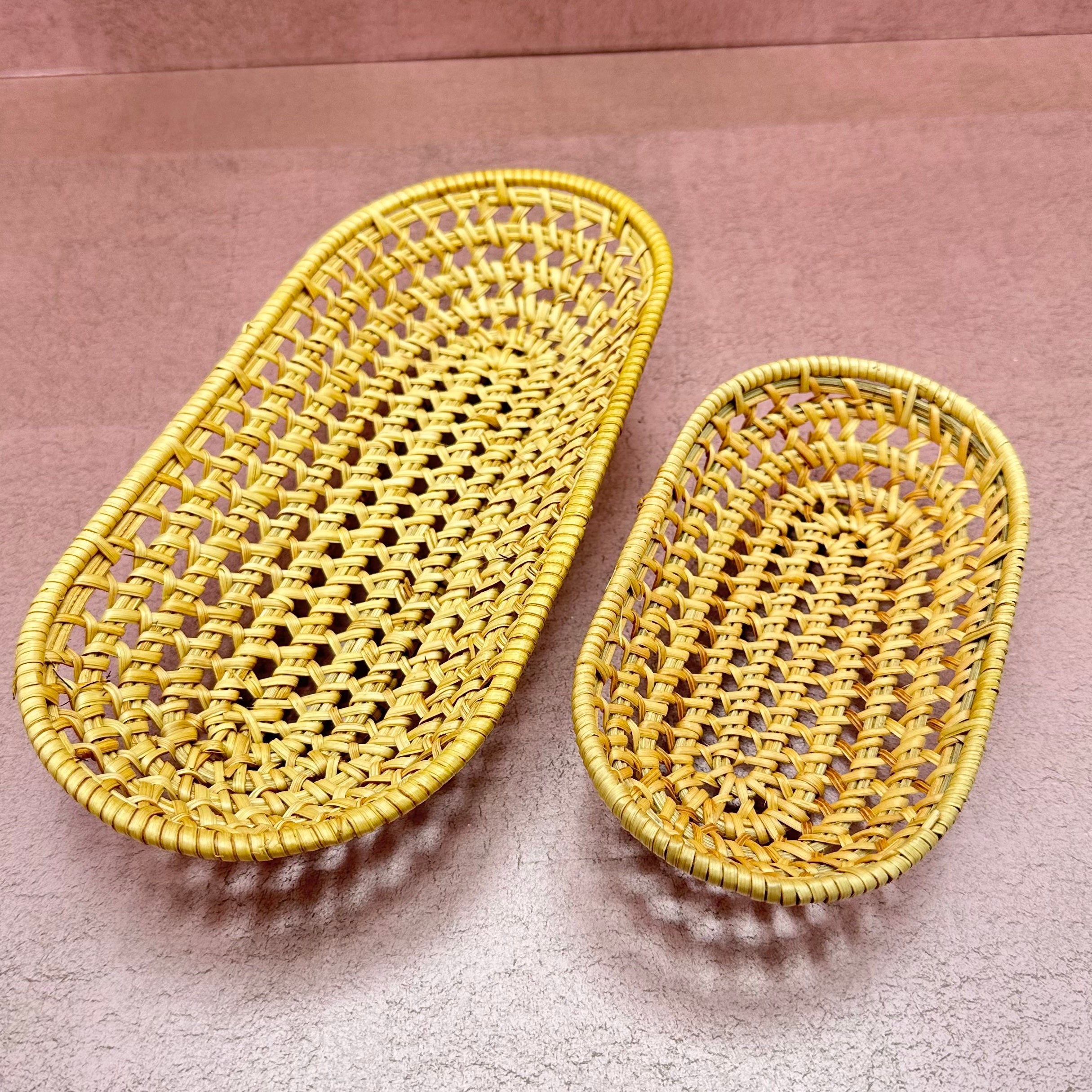 Rattan Oval Tray/Bowl